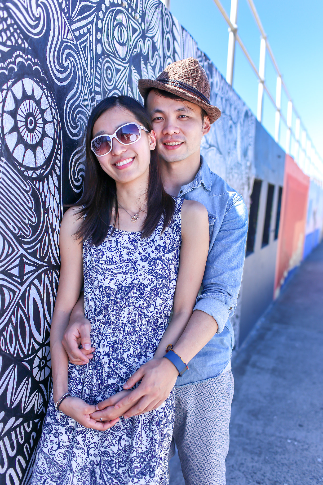 Canon EOS 6D + Canon EF 35mm F1.4L USM sample photo. A & b engagement photography
