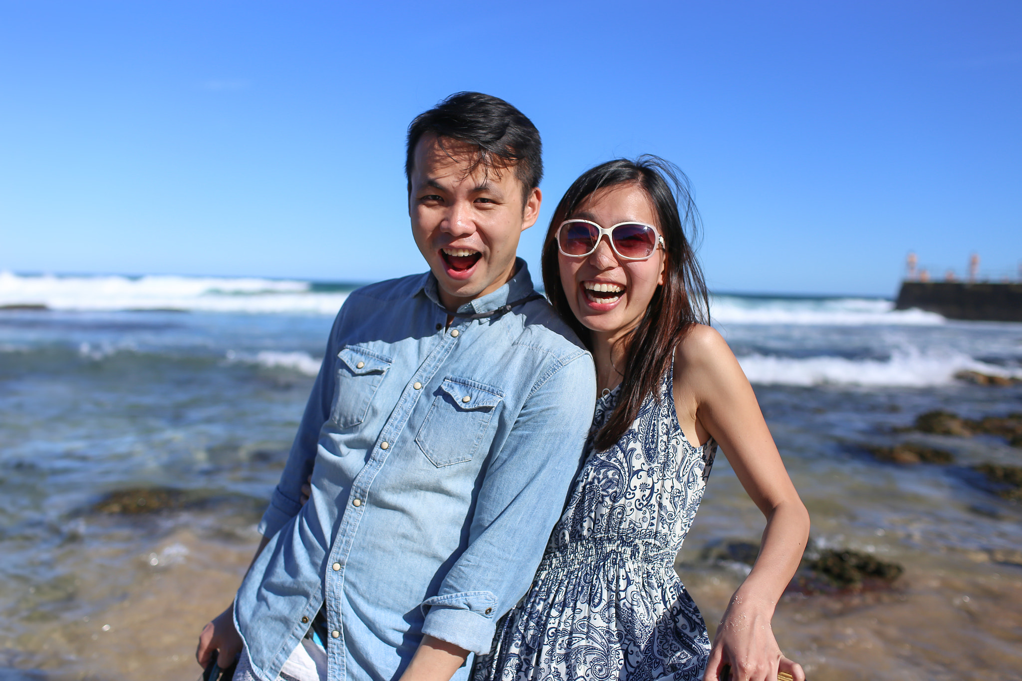 Canon EF 35mm F1.4L USM sample photo. A & b engagement photography