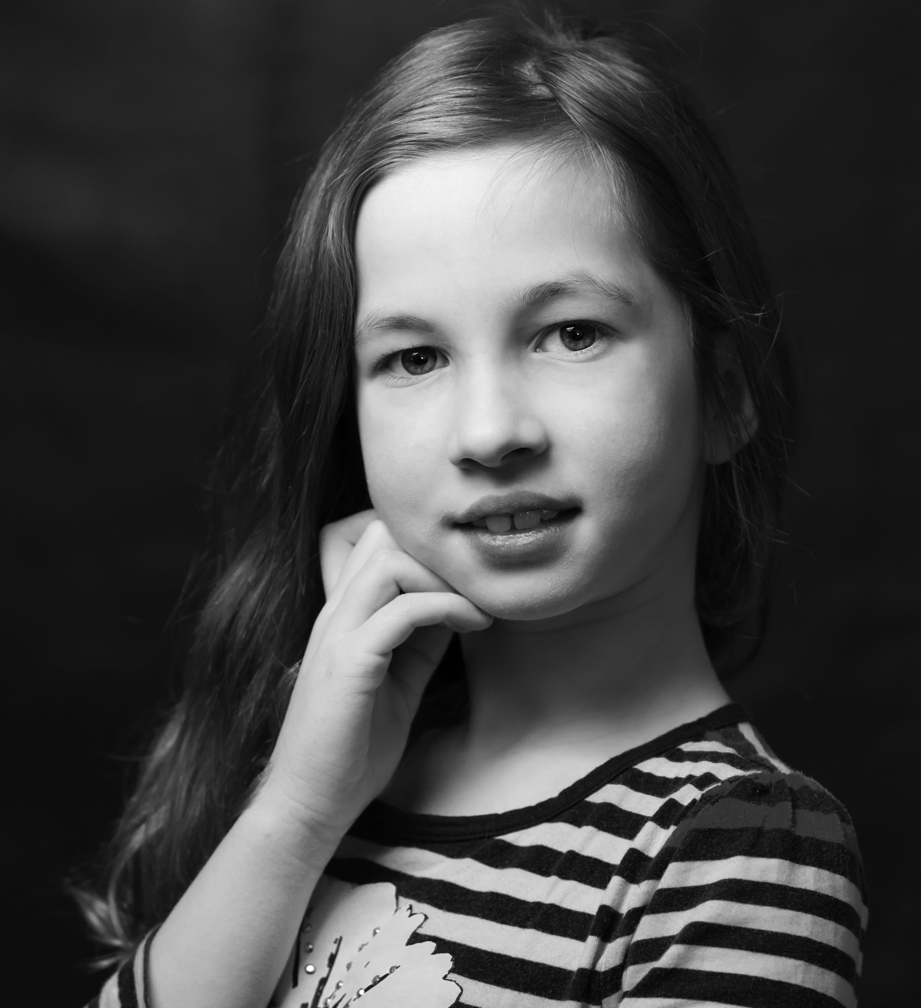 Canon EF 50mm F1.4 USM sample photo. Her face photography