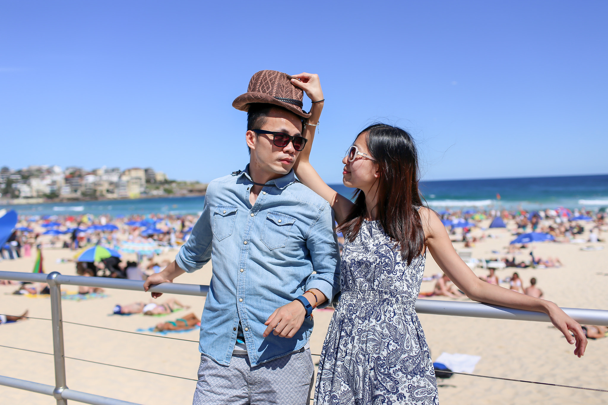Canon EOS 6D + Canon EF 35mm F1.4L USM sample photo. A & b engagement photography
