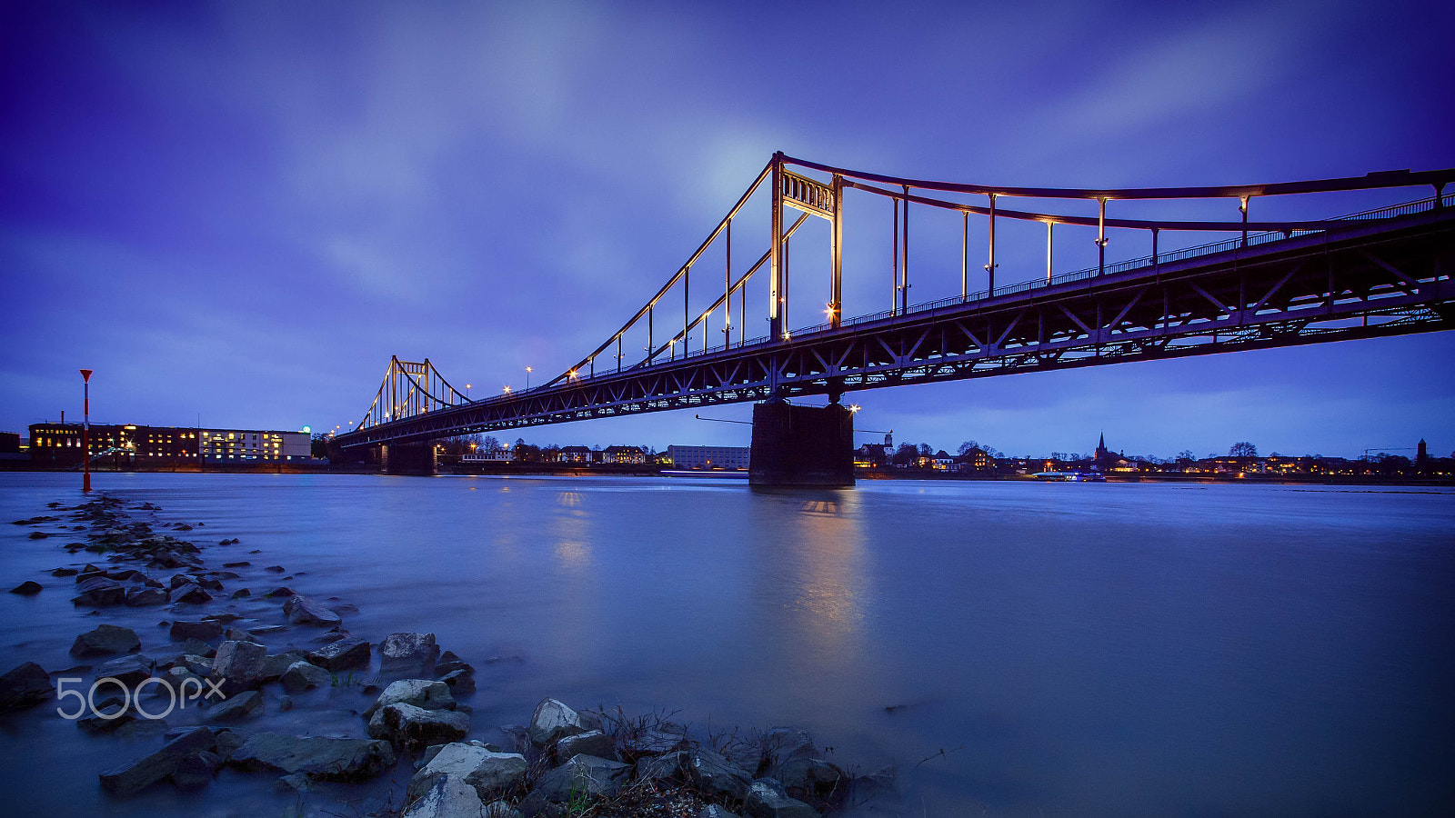 Canon EF-S 10-22mm F3.5-4.5 USM sample photo. Bridge at twilight photography
