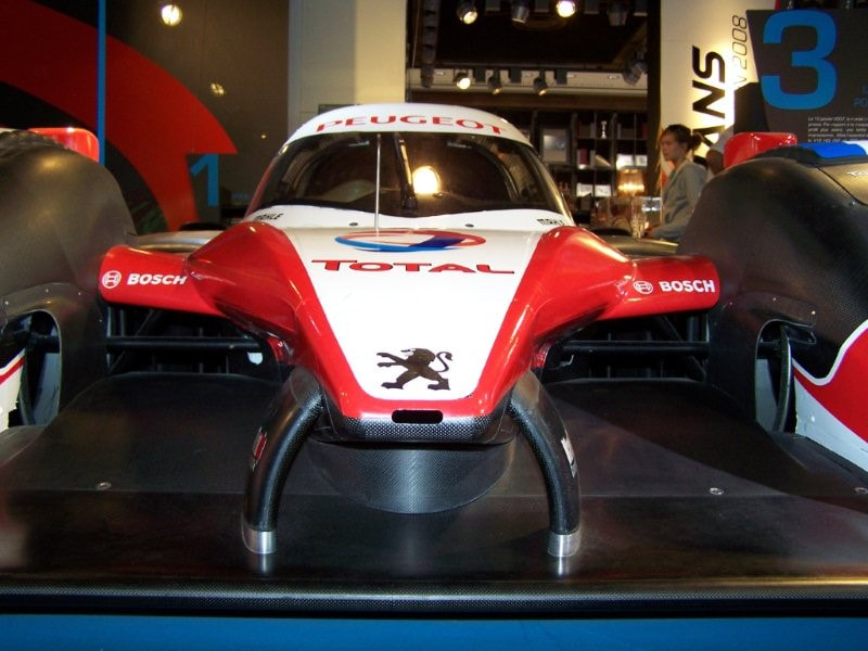 Kodak Z650 ZOOM DIGITAL CAMERA sample photo. Le mans peugeot prototype photography