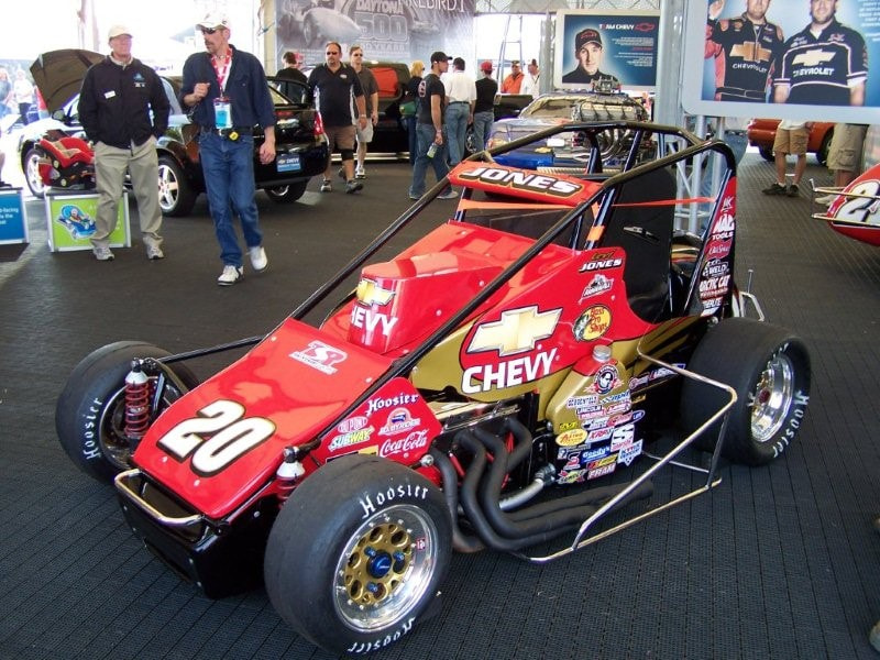 Kodak Z650 ZOOM DIGITAL CAMERA sample photo. Sprint car at daytona photography
