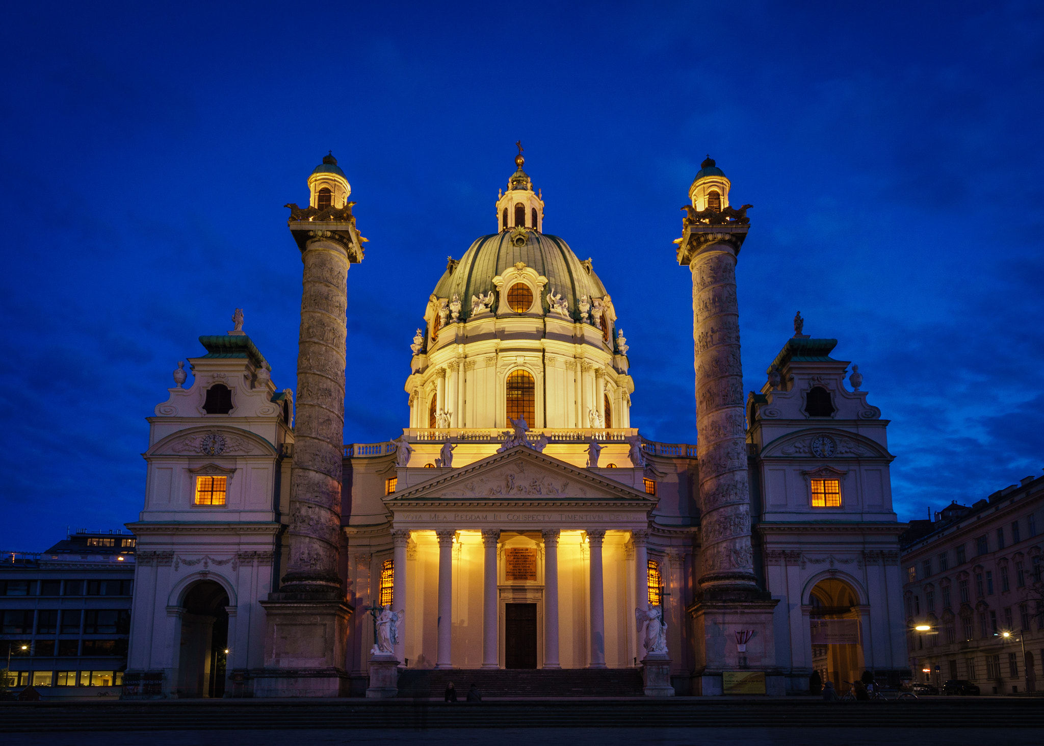 Sony a6000 + Sony E 10-18mm F4 OSS sample photo. Karlskirche photography