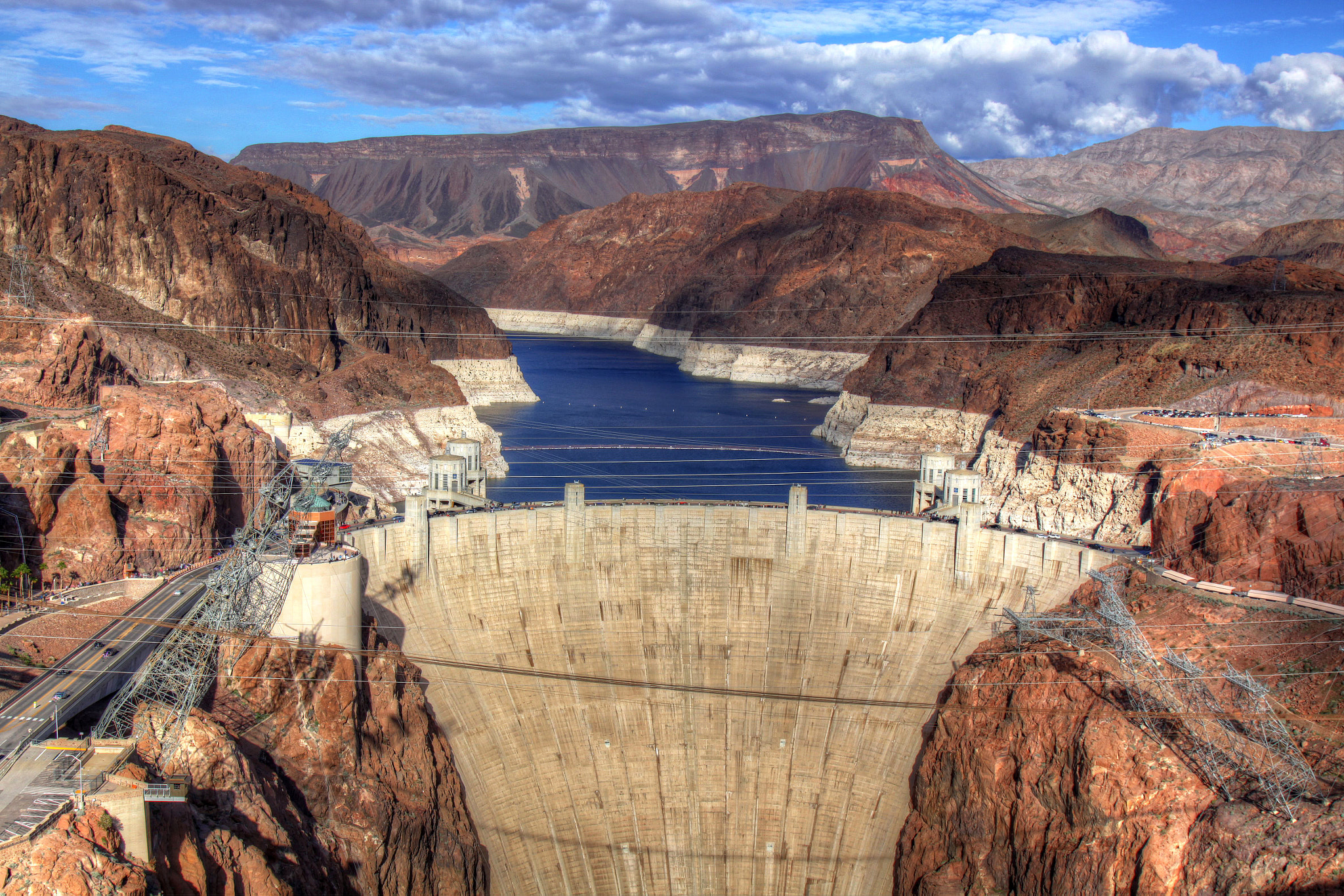 Canon EOS 50D + Canon EF 24-105mm F4L IS USM sample photo. Hoover dam photography