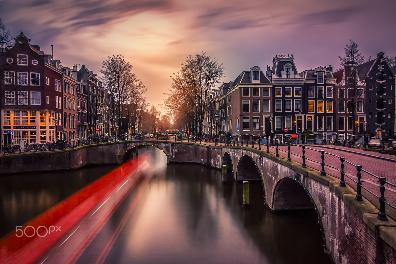 Canon EOS 60D sample photo. Amsterdam canal photography