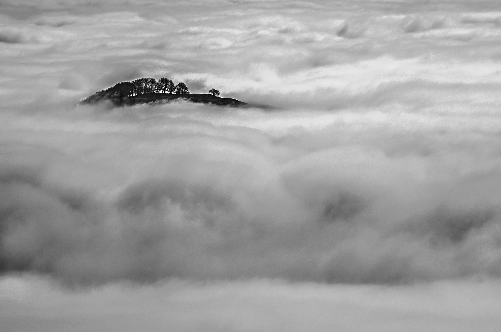 Pentax K-5 IIs sample photo. Sea of clouds photography