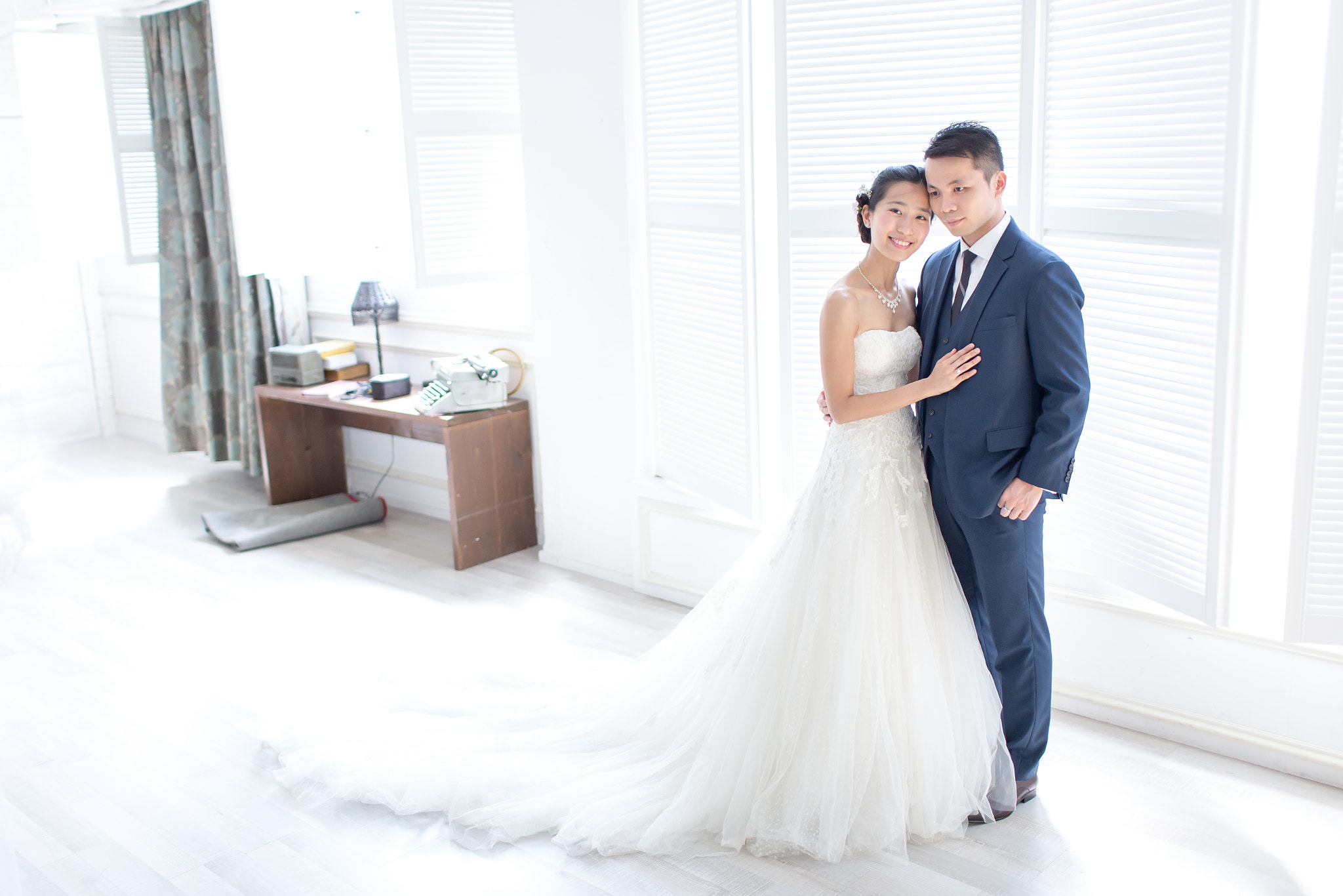 Canon EOS 6D + Canon EF 35mm F1.4L USM sample photo. A & b vintage theme pre-wedding photography