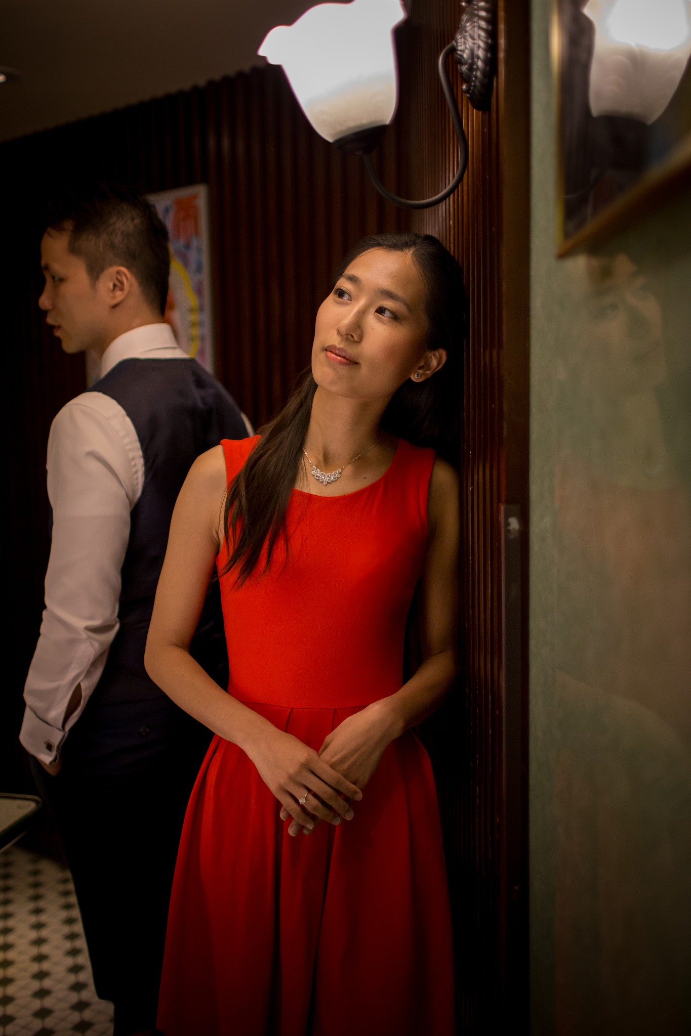 Canon EOS 6D + Canon EF 35mm F1.4L USM sample photo. A & b vintage theme pre-wedding photography