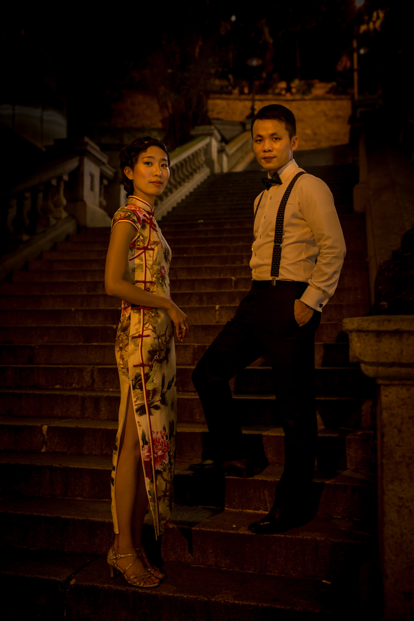 Canon EOS 6D + Canon EF 35mm F1.4L USM sample photo. A & b vintage theme pre-wedding photography