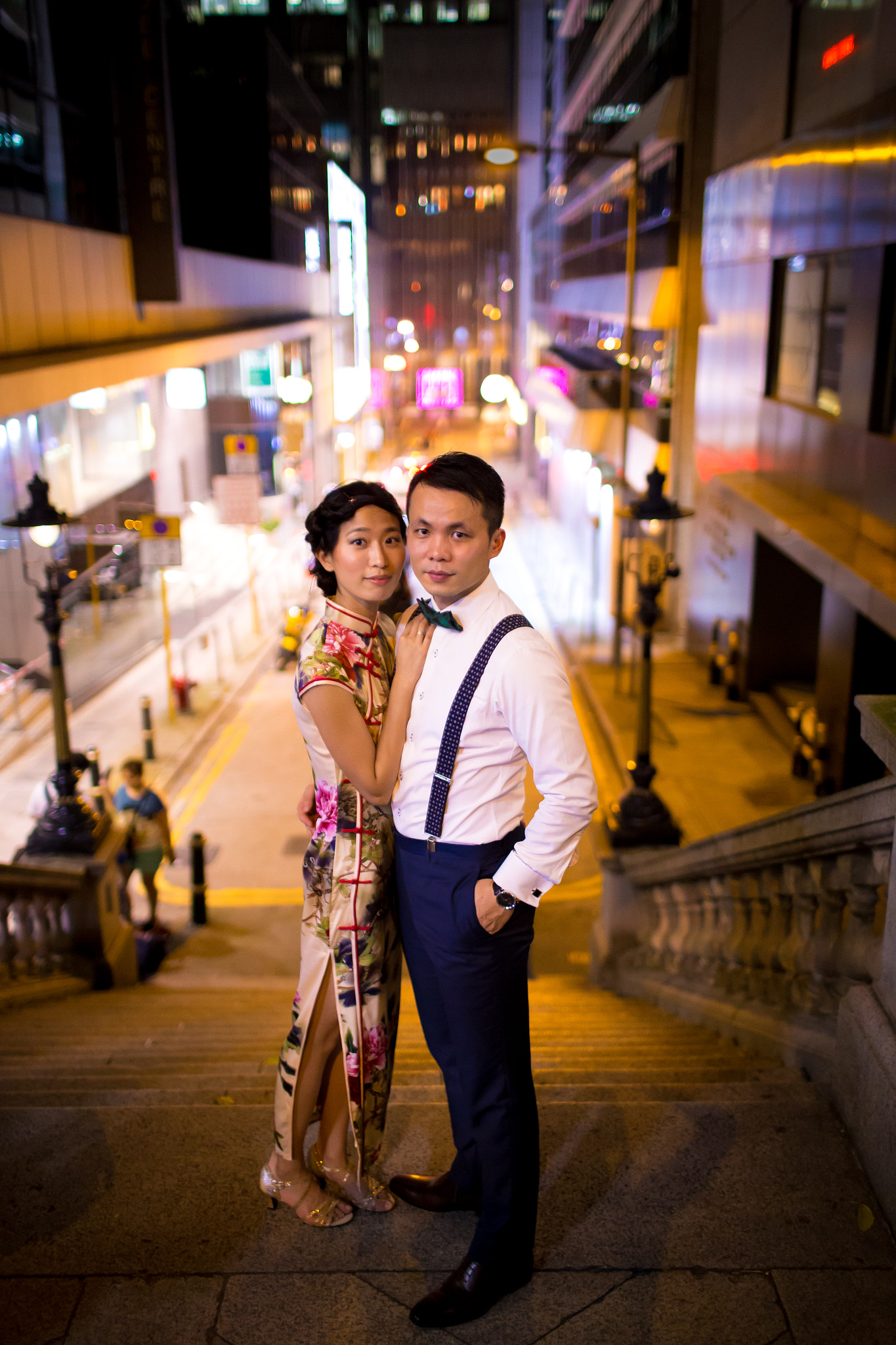 Canon EOS 6D + Canon EF 35mm F1.4L USM sample photo. A & b vintage theme pre-wedding photography