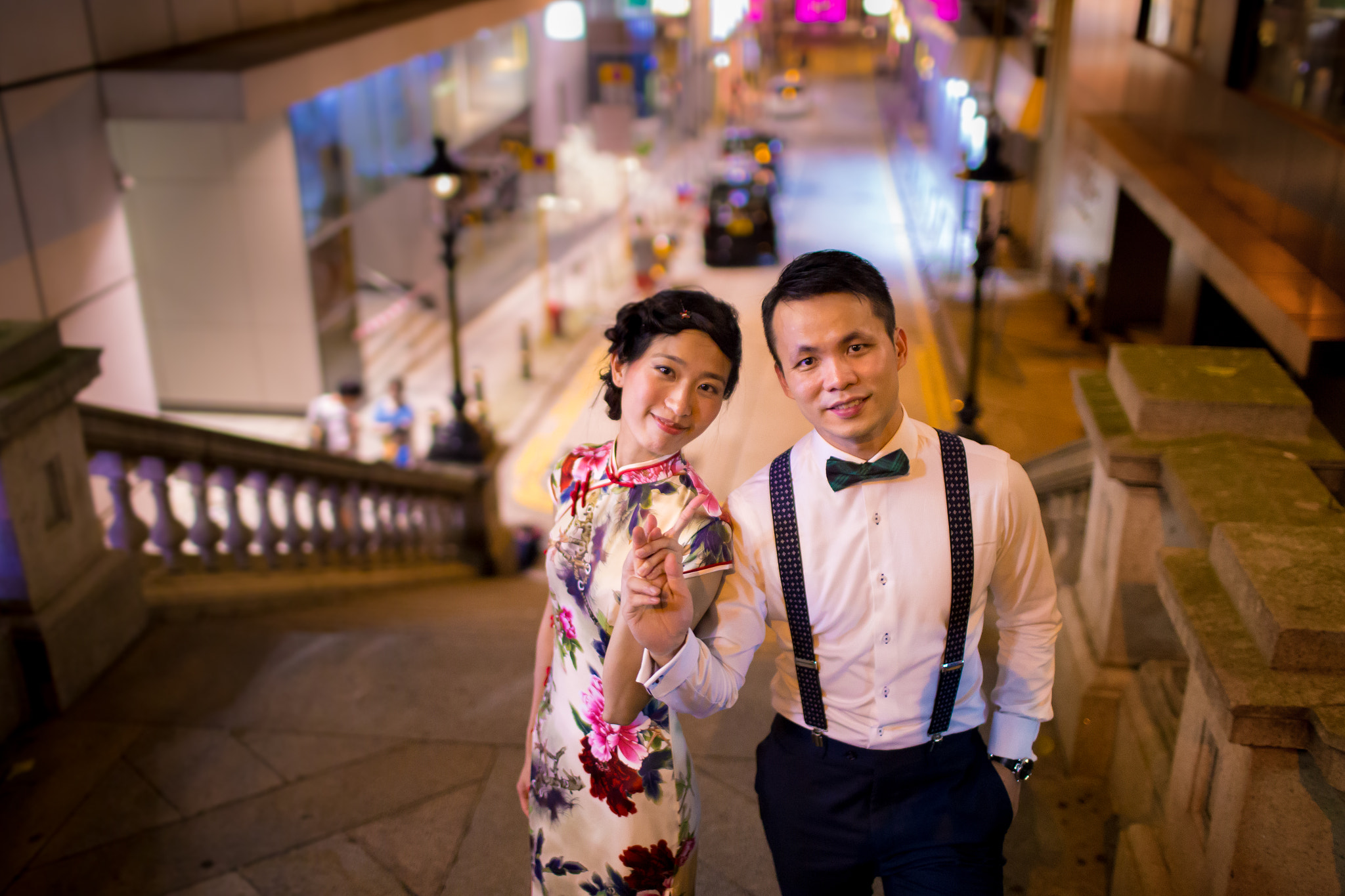 Canon EOS 6D + Canon EF 35mm F1.4L USM sample photo. A & b vintage theme pre-wedding photography