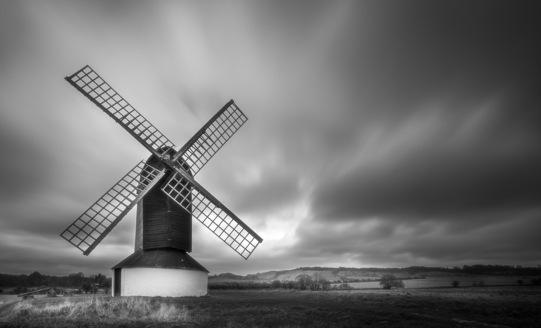 Sony a7R sample photo. Windmill photography