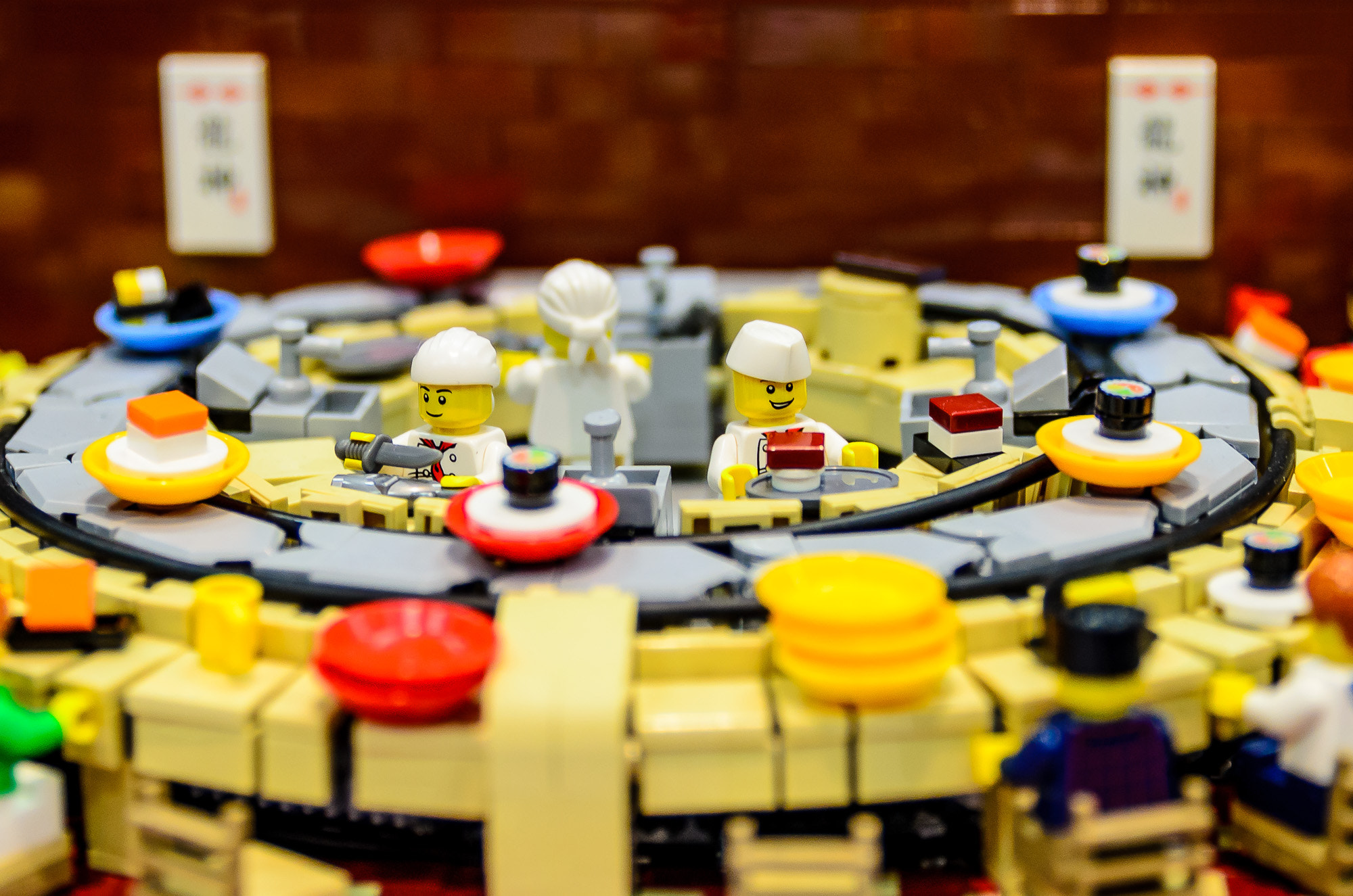 Tamron SP 24-70mm F2.8 Di VC USD sample photo. Lego sushi photography