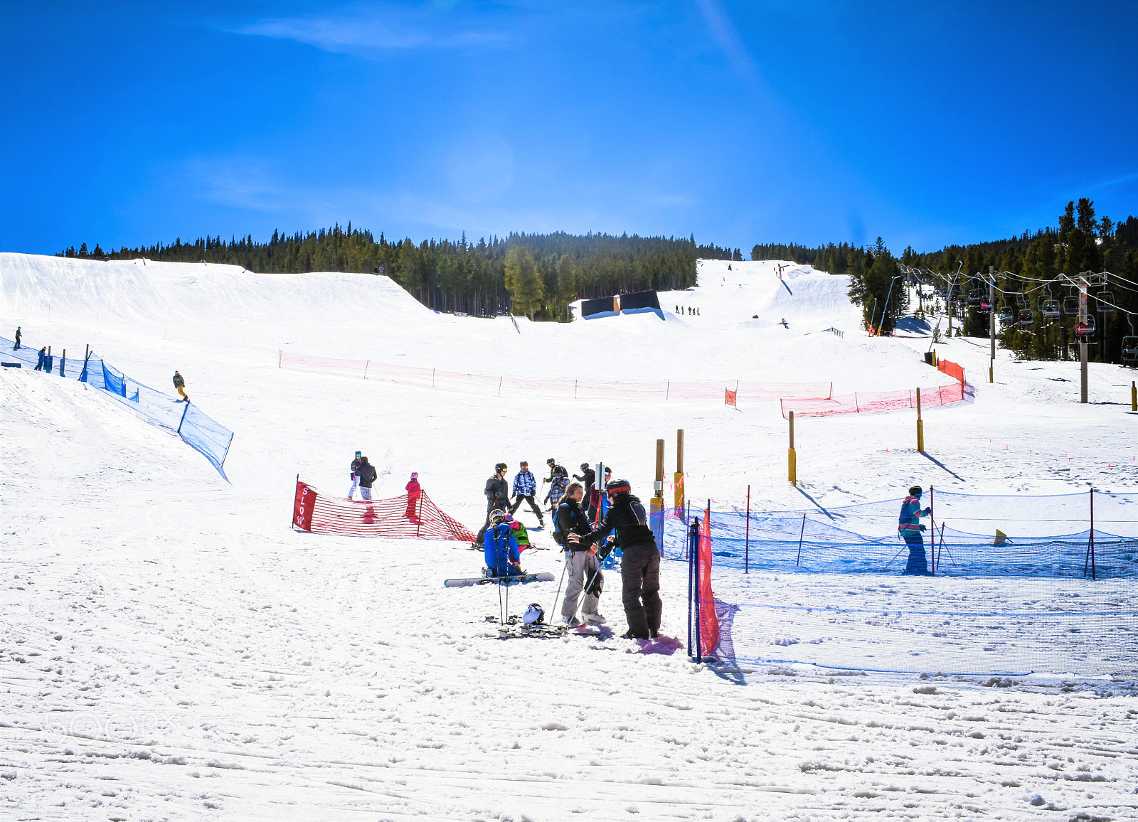 Nikon D3400 sample photo. Ski slopes photography