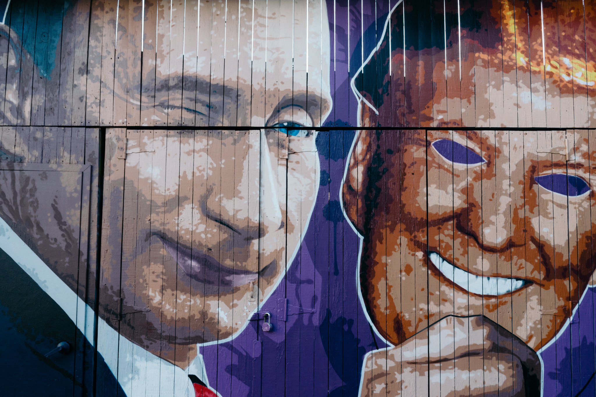 Sony FE 28mm F2 sample photo. Street art in williamsburg new york. photography