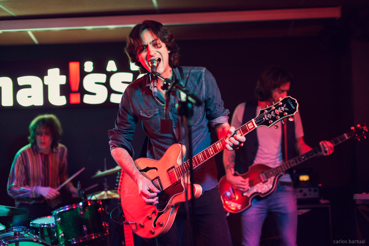 Sigma 50mm F1.4 EX DG HSM sample photo. Carlos bartual live music photography