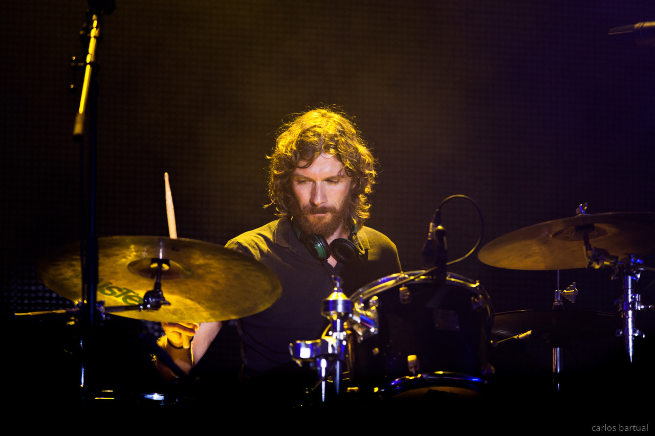 Canon EF 70-200mm F2.8L USM sample photo. Carlos bartual live music photography