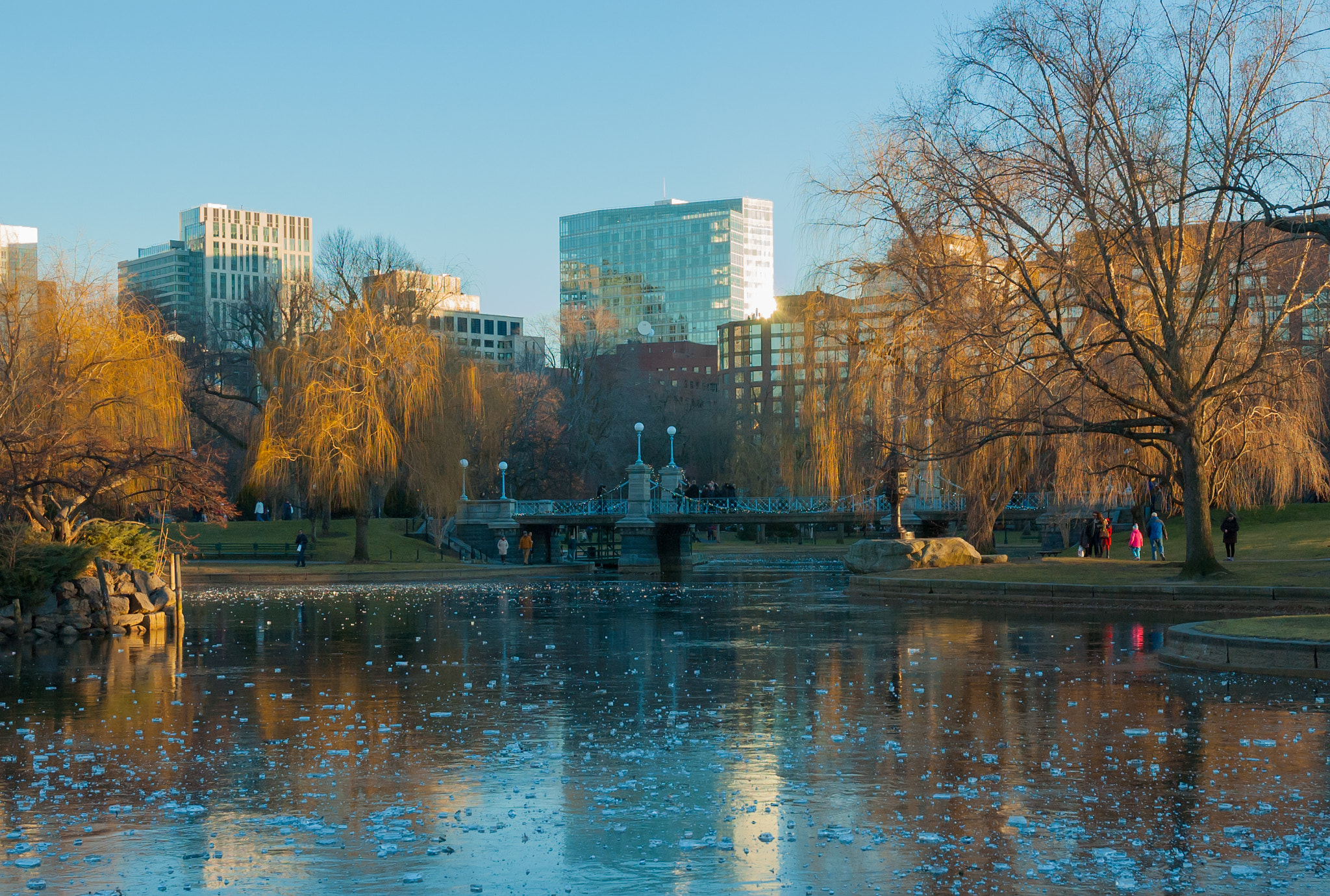 Nikon D70 sample photo. Boston commons photography