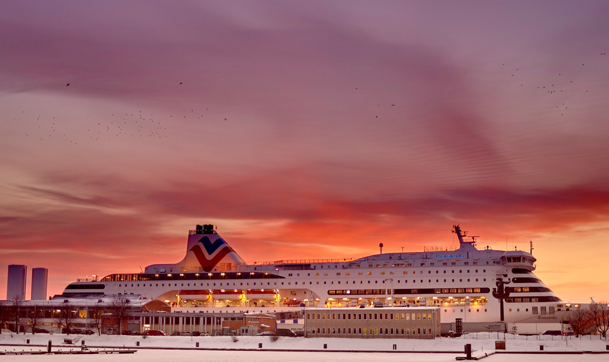 Nikon D750 sample photo. Sunset ferry photography