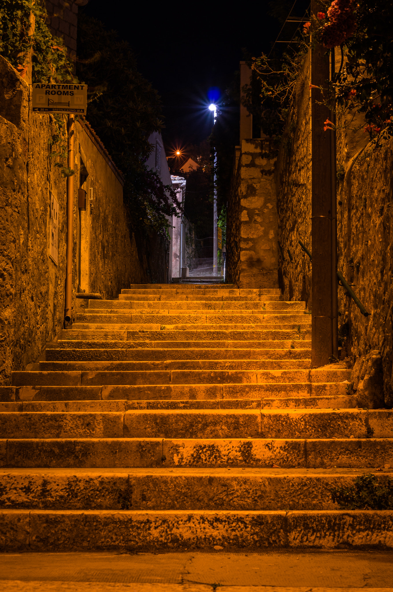 Sony SLT-A35 sample photo. Stairway in dubrovnik photography