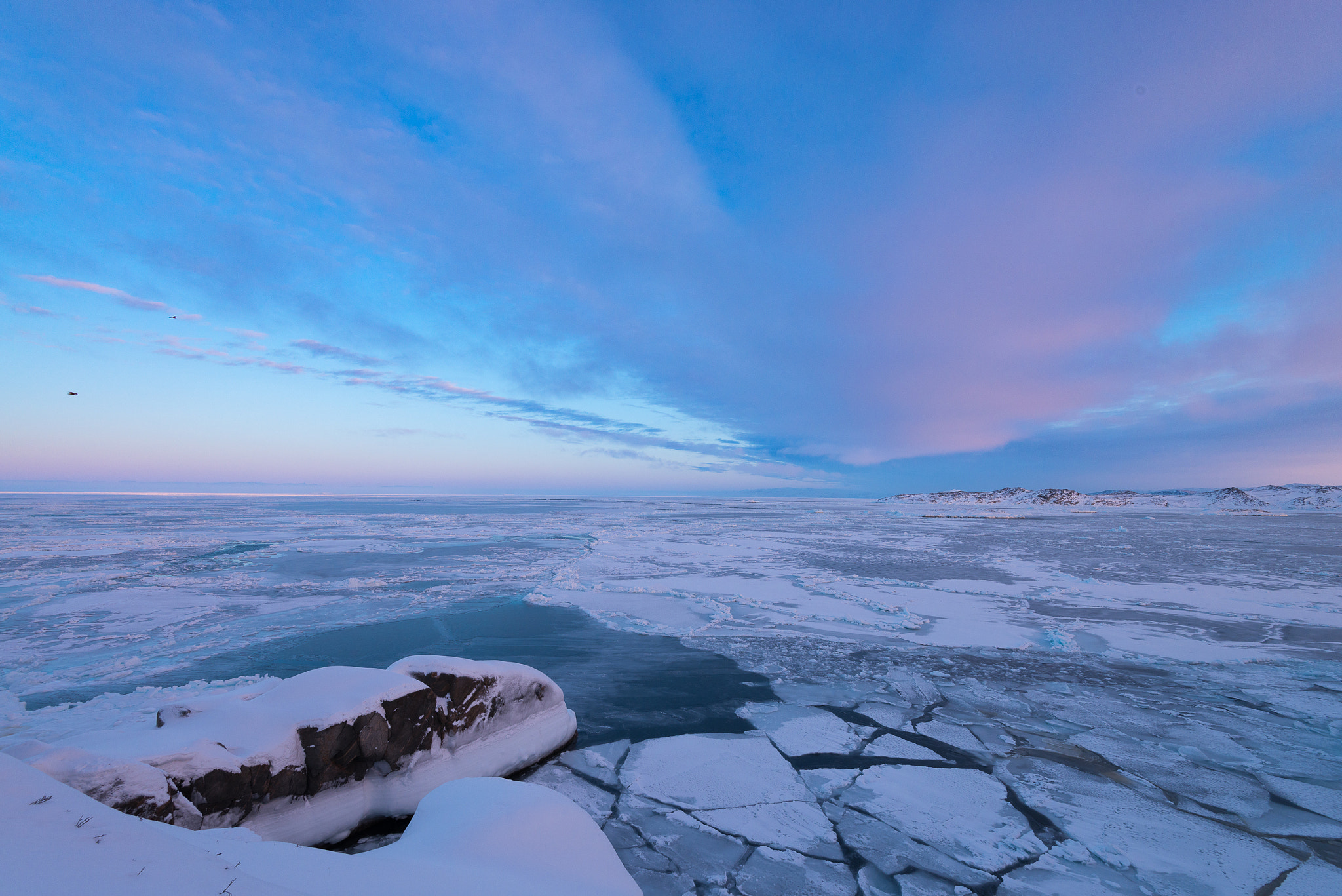 Nikon AF-S Nikkor 16-35mm F4G ED VR sample photo. Ilulissat dawn photography