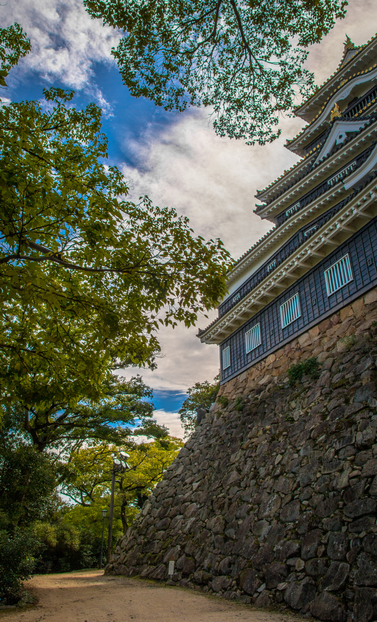 Canon EOS 760D (EOS Rebel T6s / EOS 8000D) sample photo. Okayama castle photography