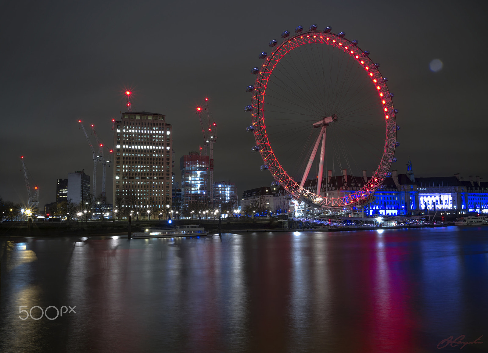 Canon EOS 7D sample photo. Across the thames photography