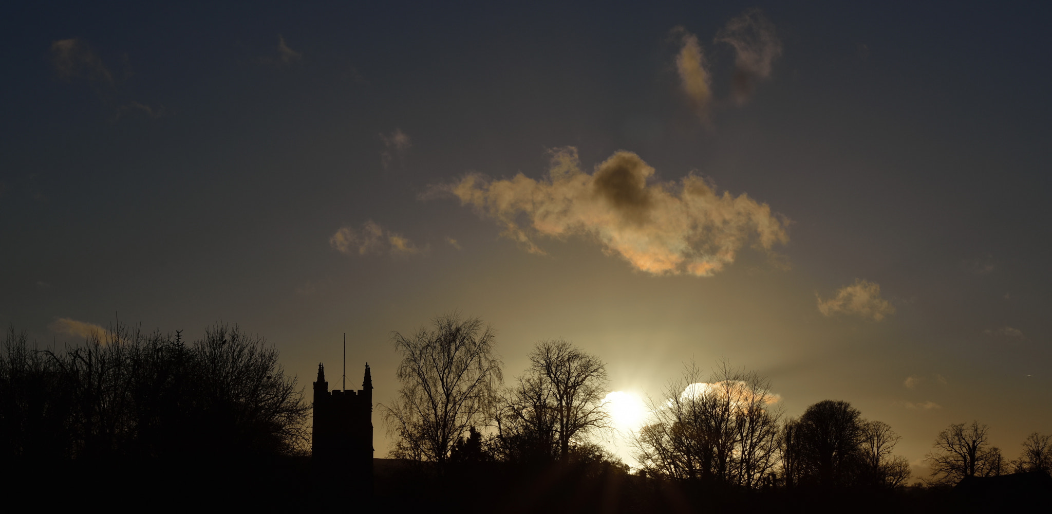 Nikon D810 sample photo. Sunset in avebury photography