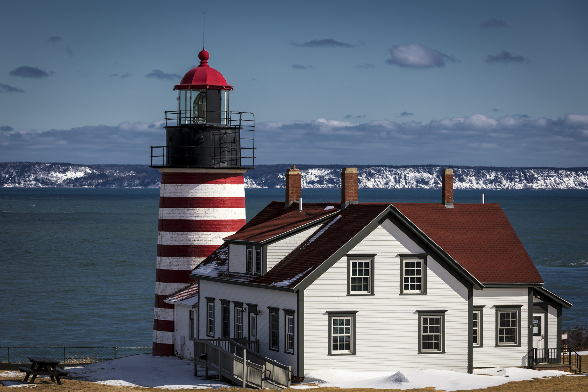 Canon EOS 5DS R sample photo. West quoddy head lighthouse photography