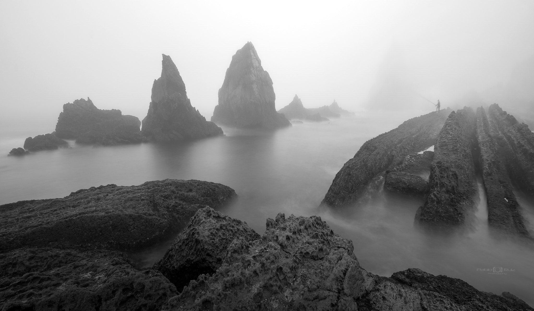 Nikon AF-S Nikkor 14-24mm F2.8G ED sample photo. Pescador costa quebrada photography