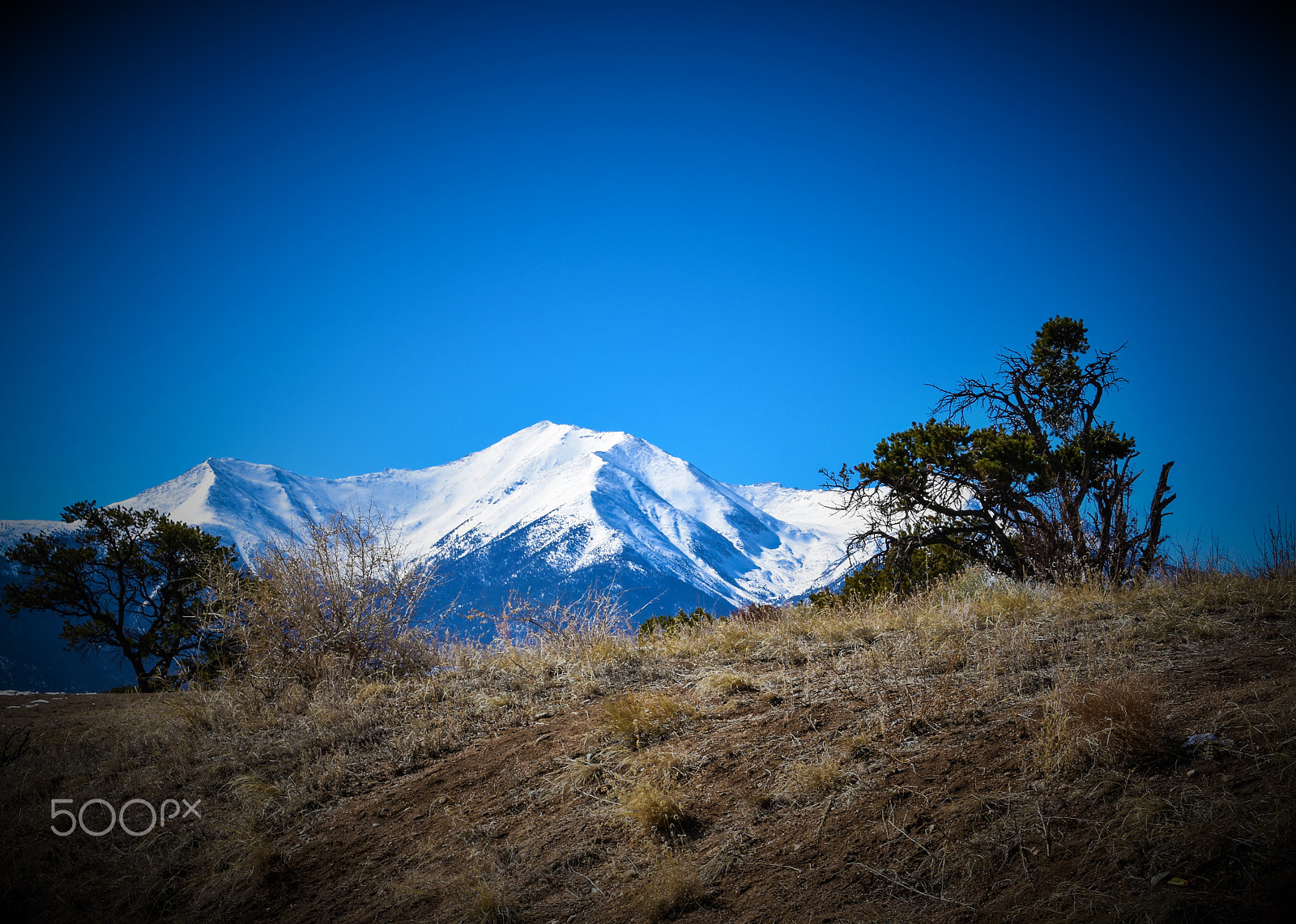 Nikon D3400 sample photo. Mountains - winter photography