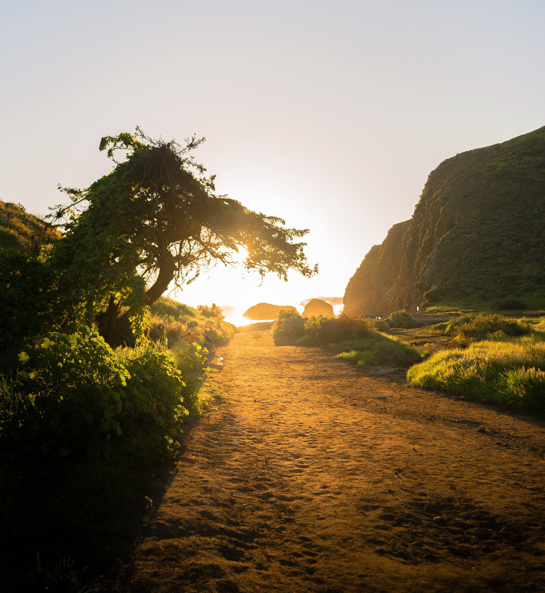 Nikon AF Nikkor 24mm F2.8D sample photo. Channel islands photography