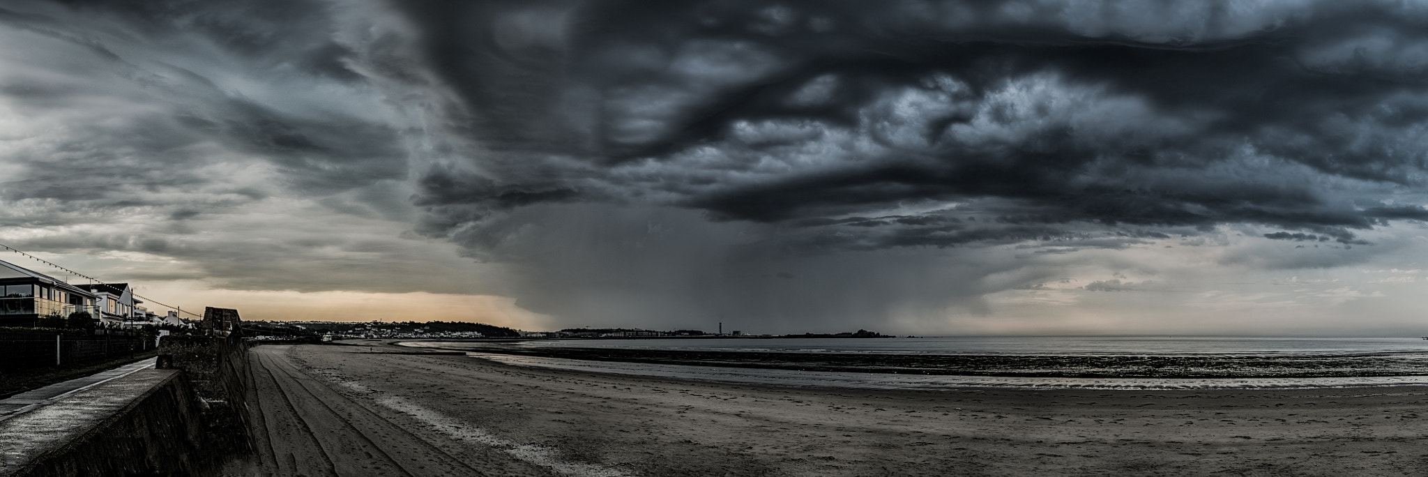 Nikon AF-S Nikkor 14-24mm F2.8G ED sample photo. Morning glory over st helier, jersey photography