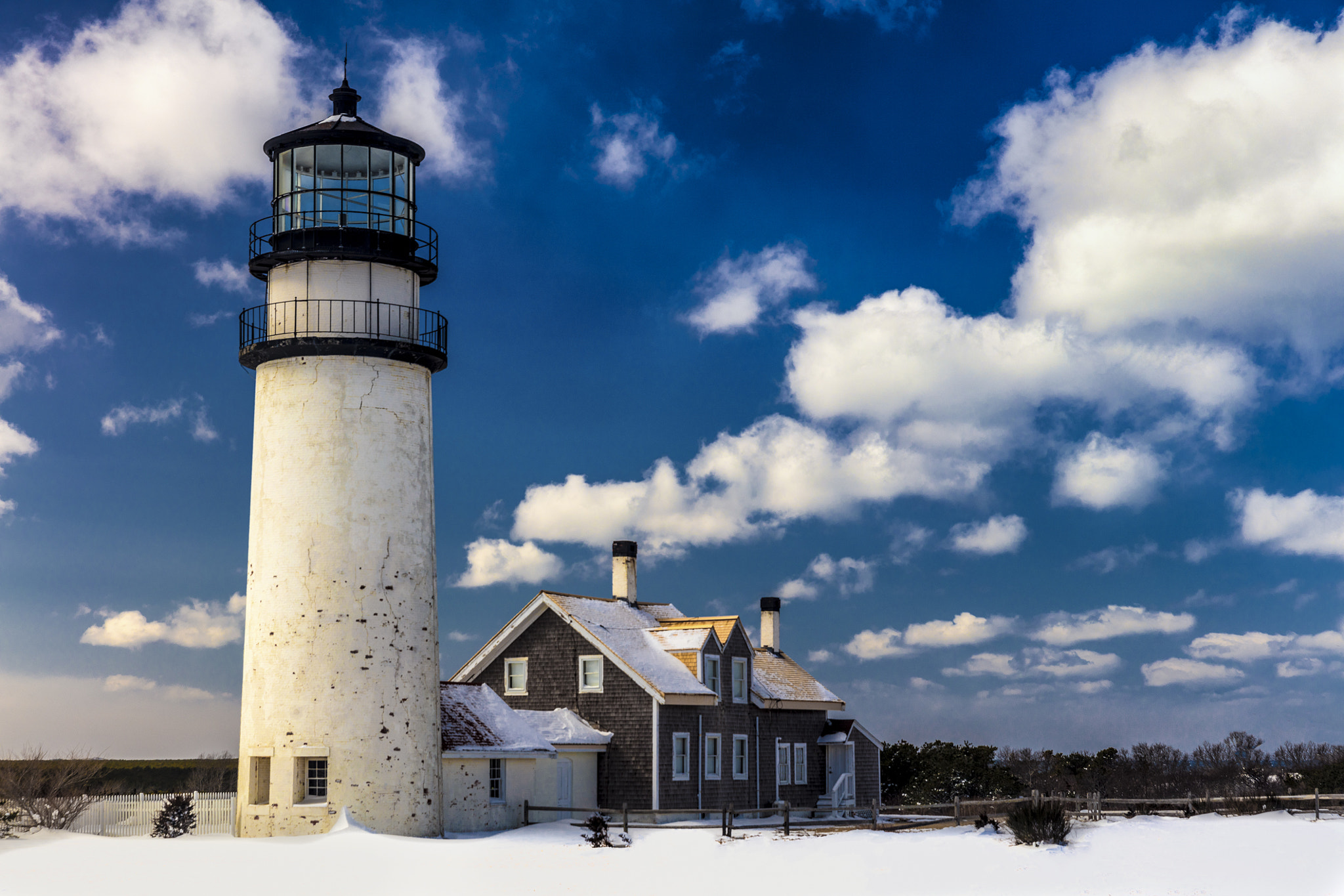 Canon EF 24-70mm F2.8L II USM sample photo. Cape cod (highland) lighthouse photography