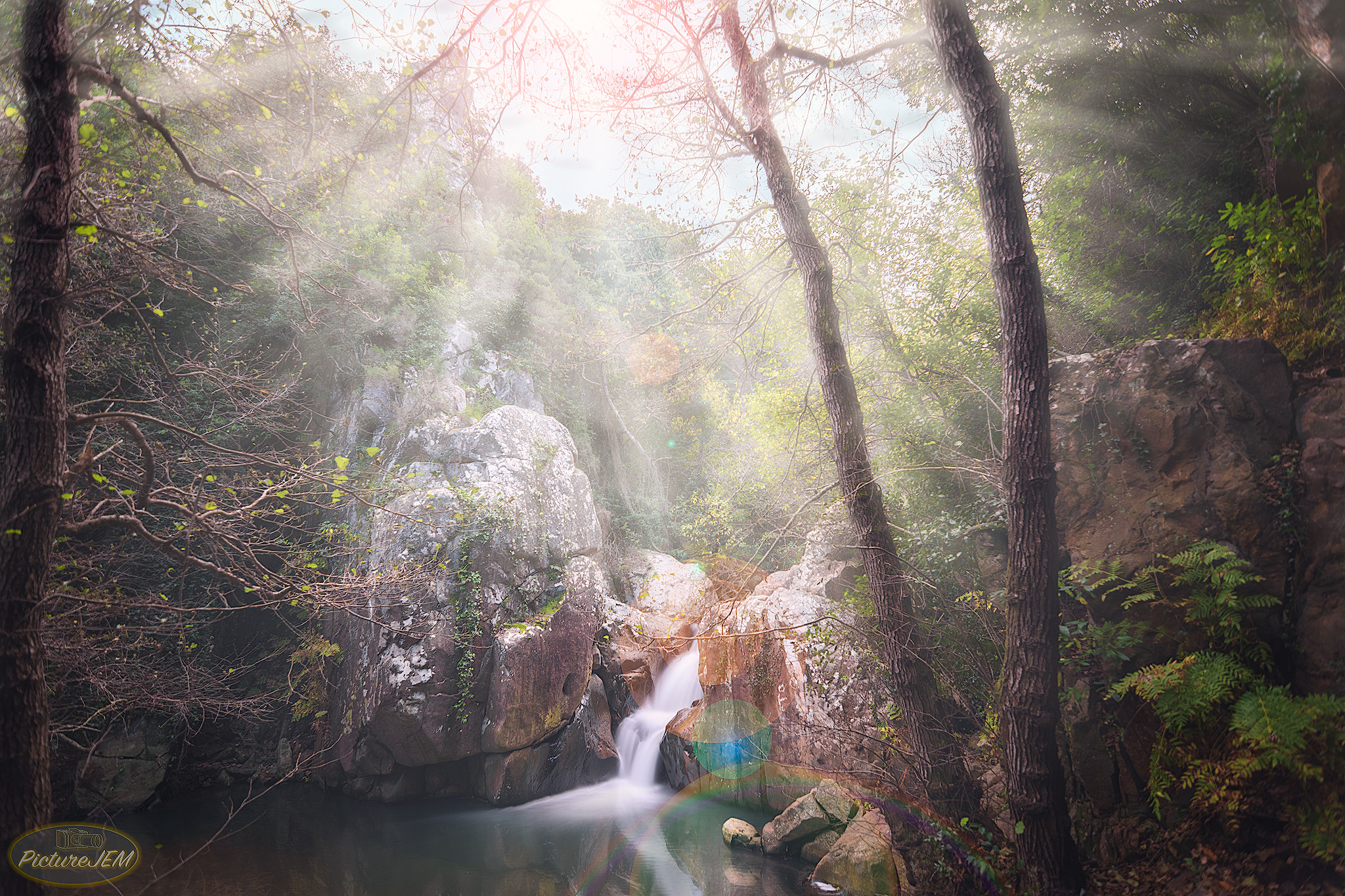 Nikon D5500 sample photo. Cascada del rio de la miel photography