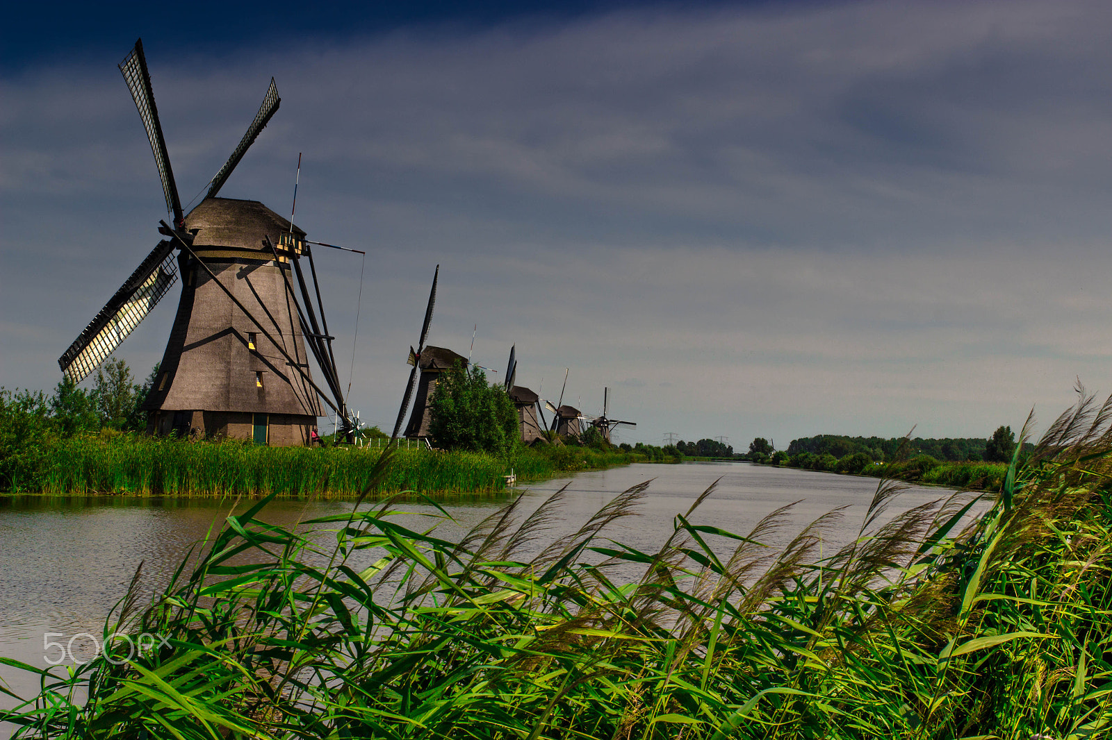 Canon EOS 600D (Rebel EOS T3i / EOS Kiss X5) + Canon EF 40mm F2.8 STM sample photo. Kinderdijk photography