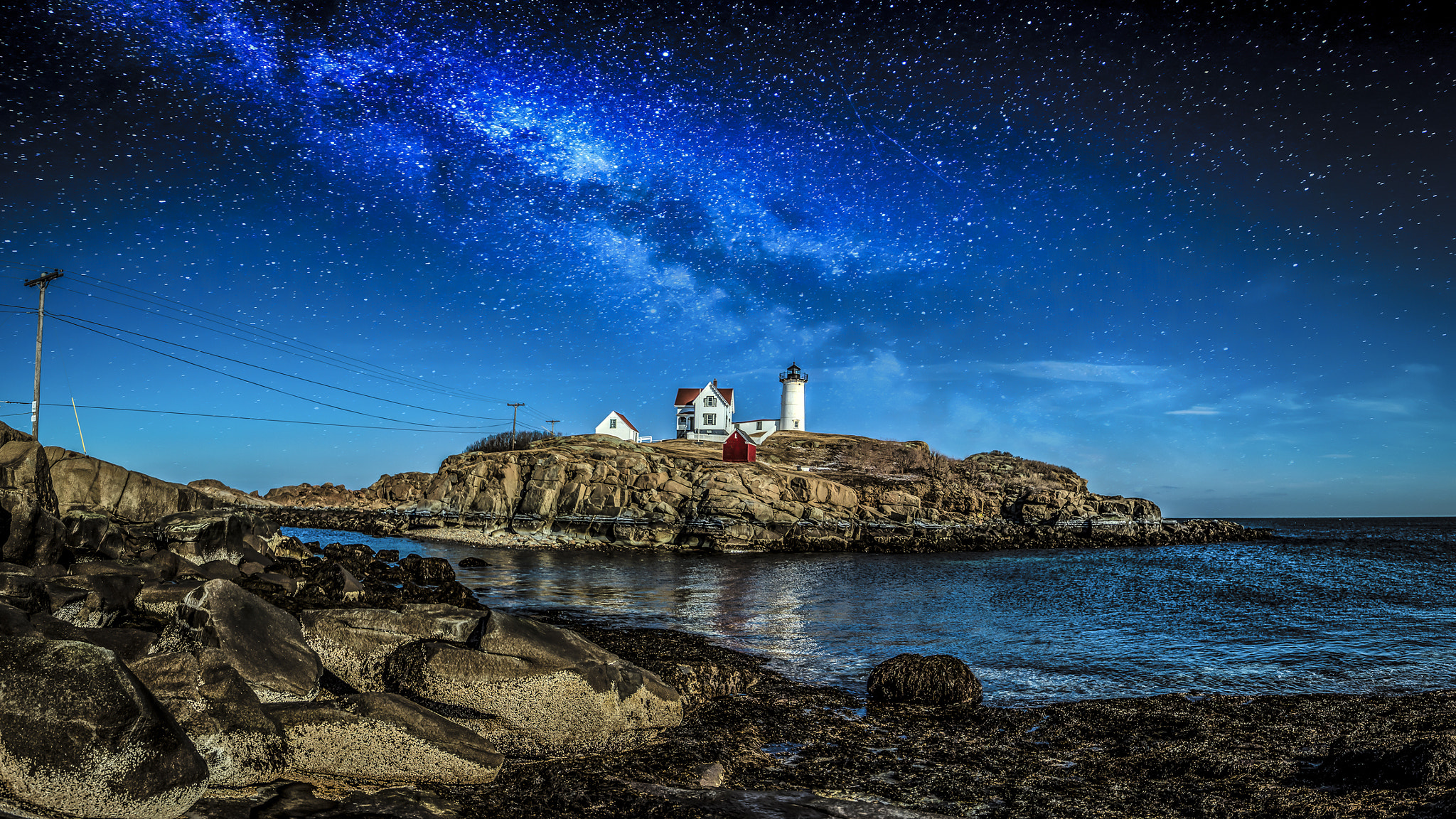 Canon EOS 5DS R sample photo. Nubble lighthouse photography