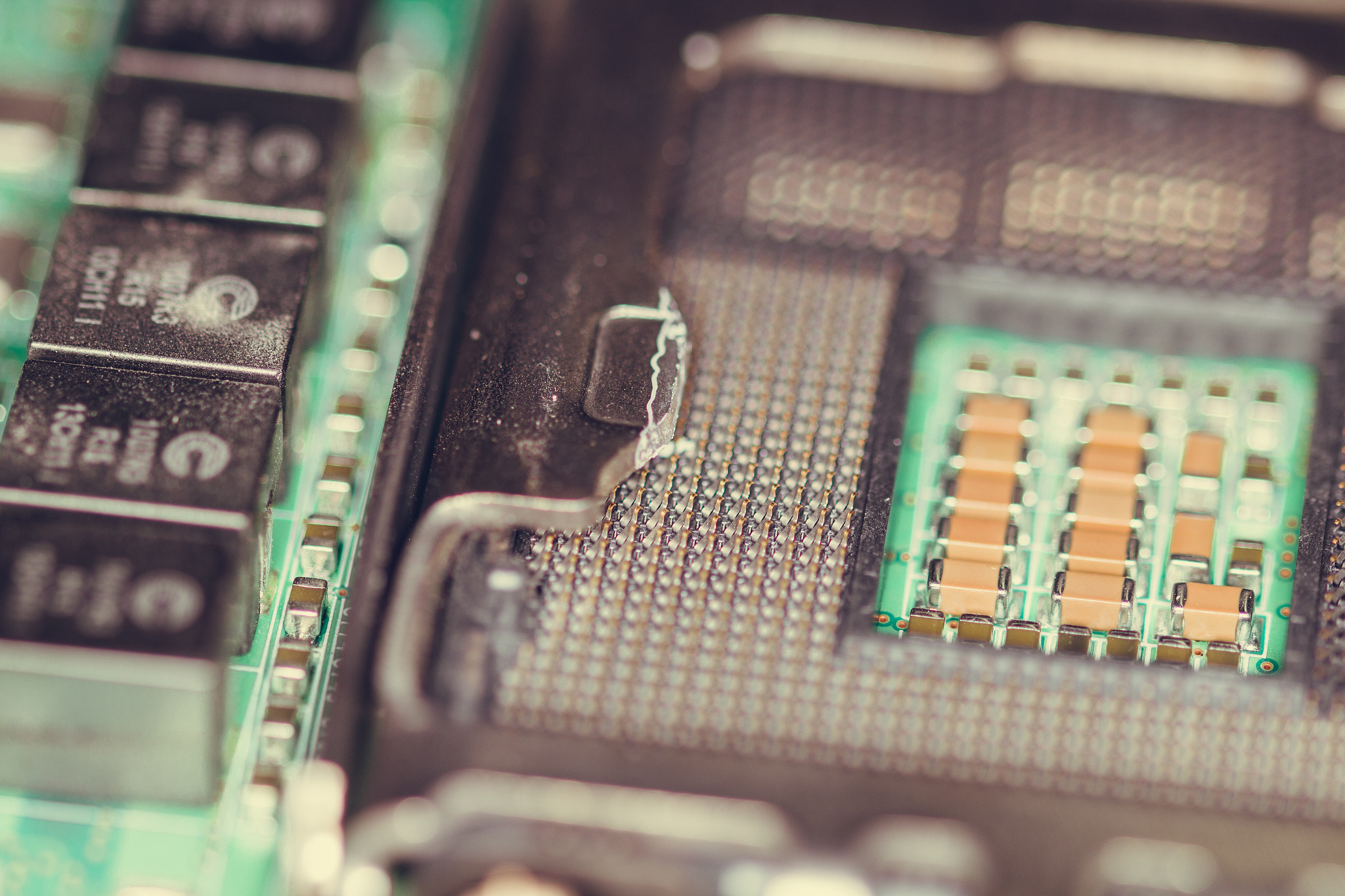 Sigma 105mm F2.8 EX DG OS HSM sample photo. Macro or micro chip holder photography