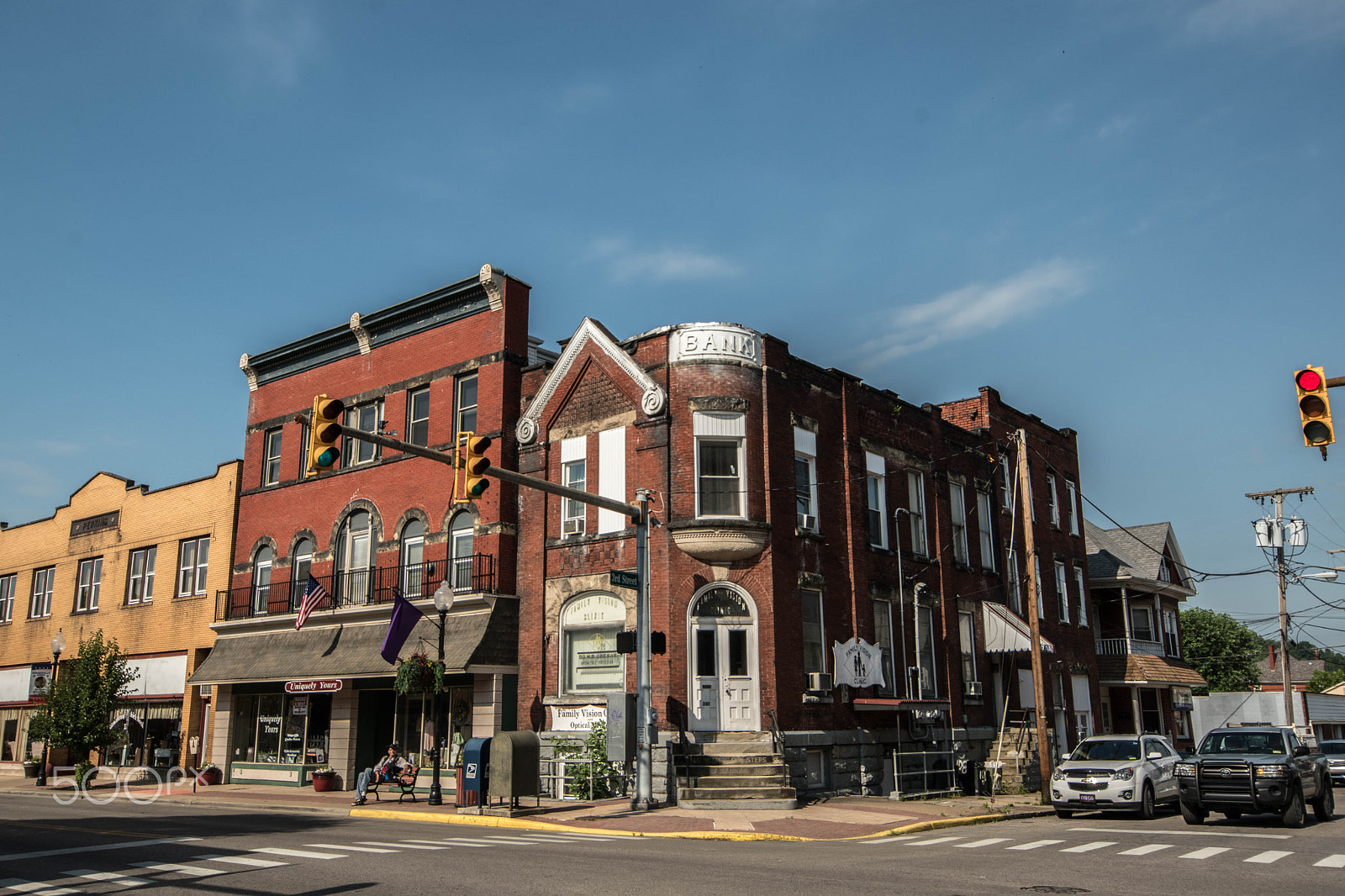 Nikon D5500 sample photo. Roadside america: downtown moundsville, west virginia. photography