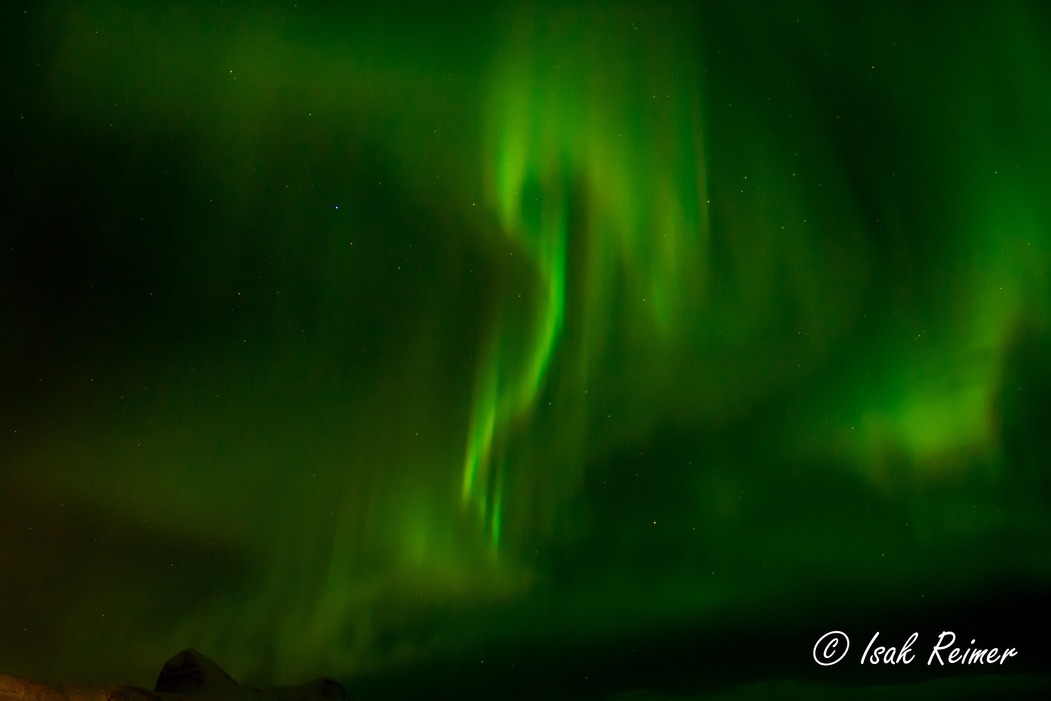 Nikon AF-S Nikkor 24-70mm F2.8G ED sample photo. Northern lights.. photography