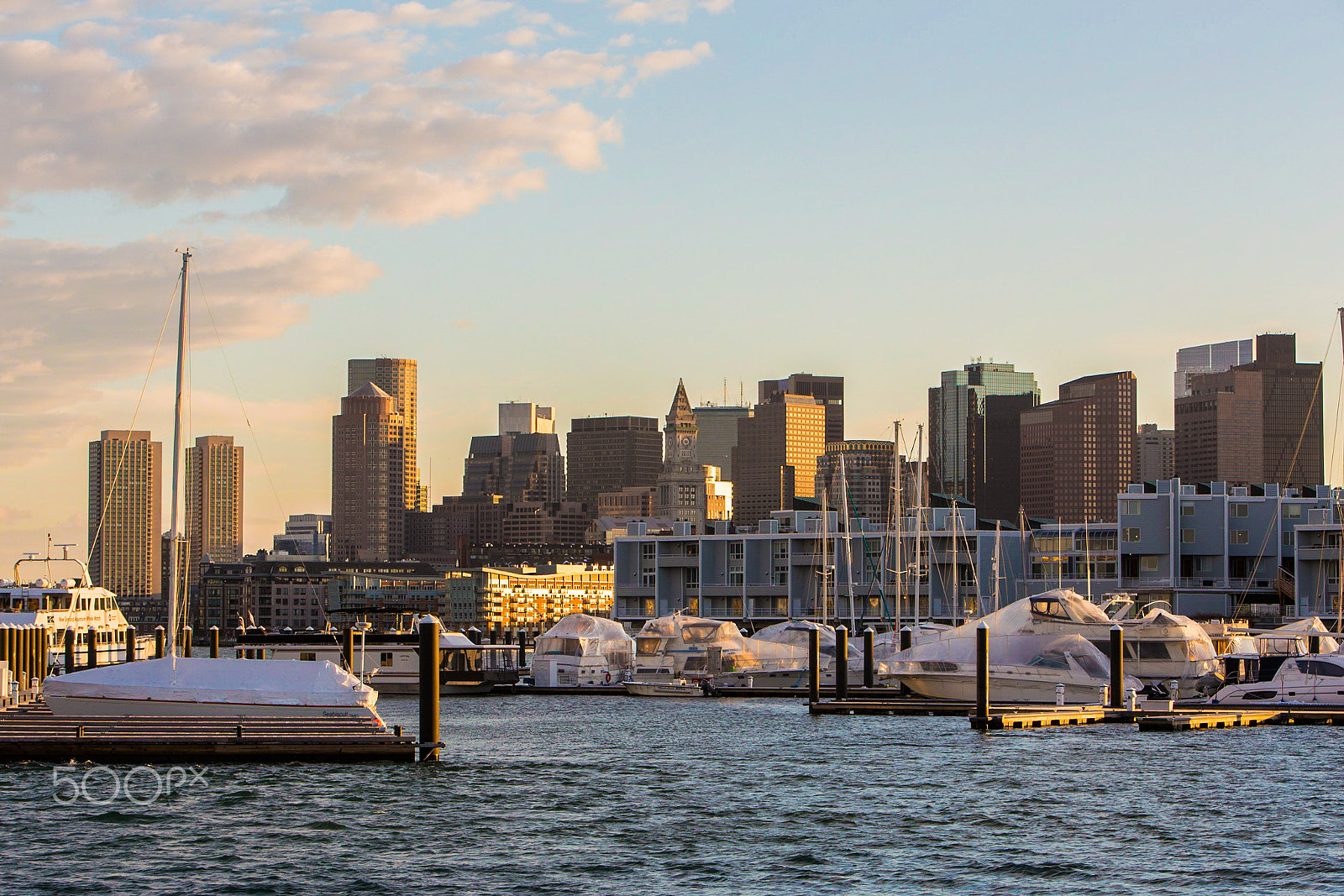 Canon EF 70-200mm F2.8L IS USM sample photo. Boston waterfront photography