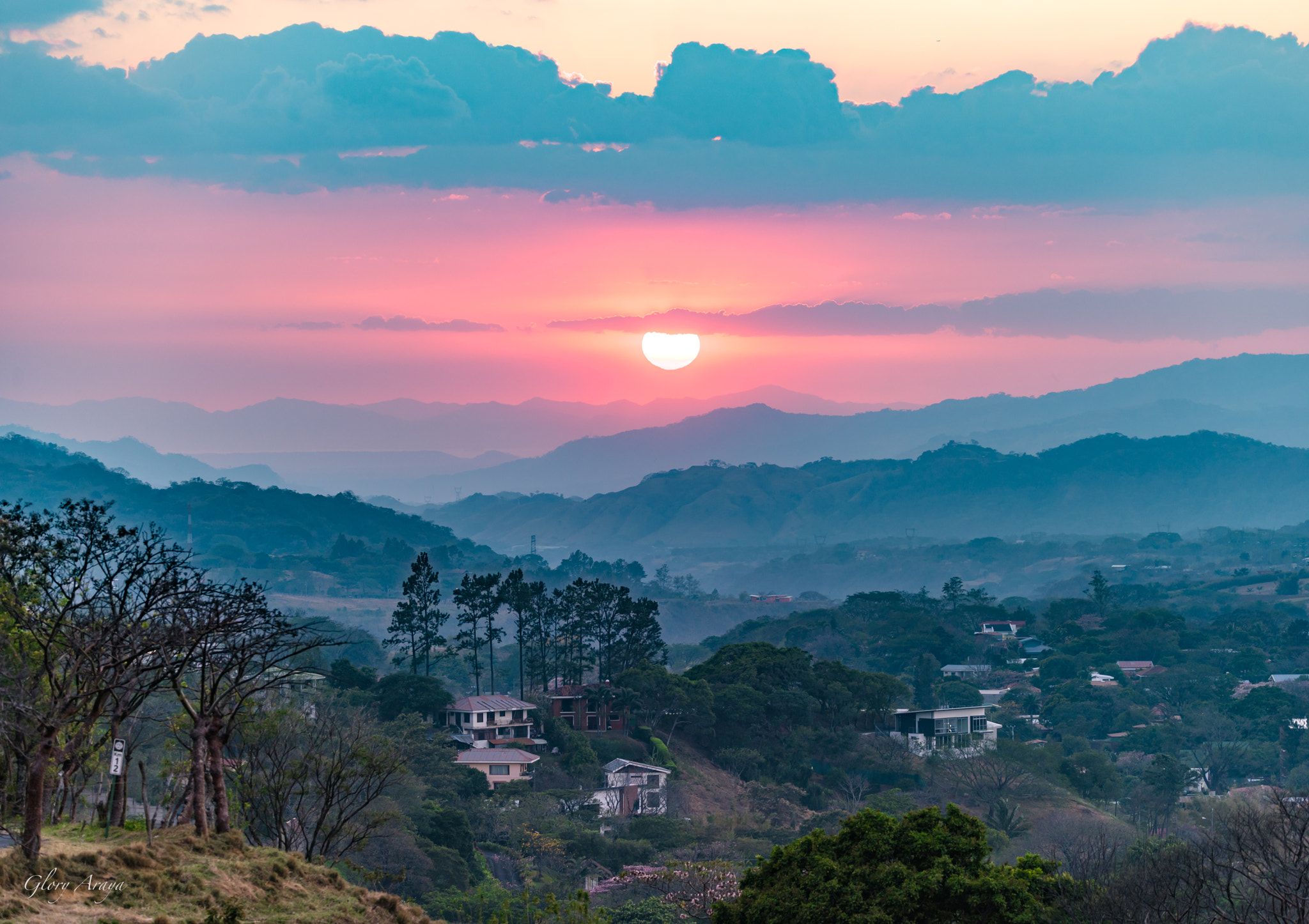 Nikon D810 sample photo. Atardecer en mi pueblo photography