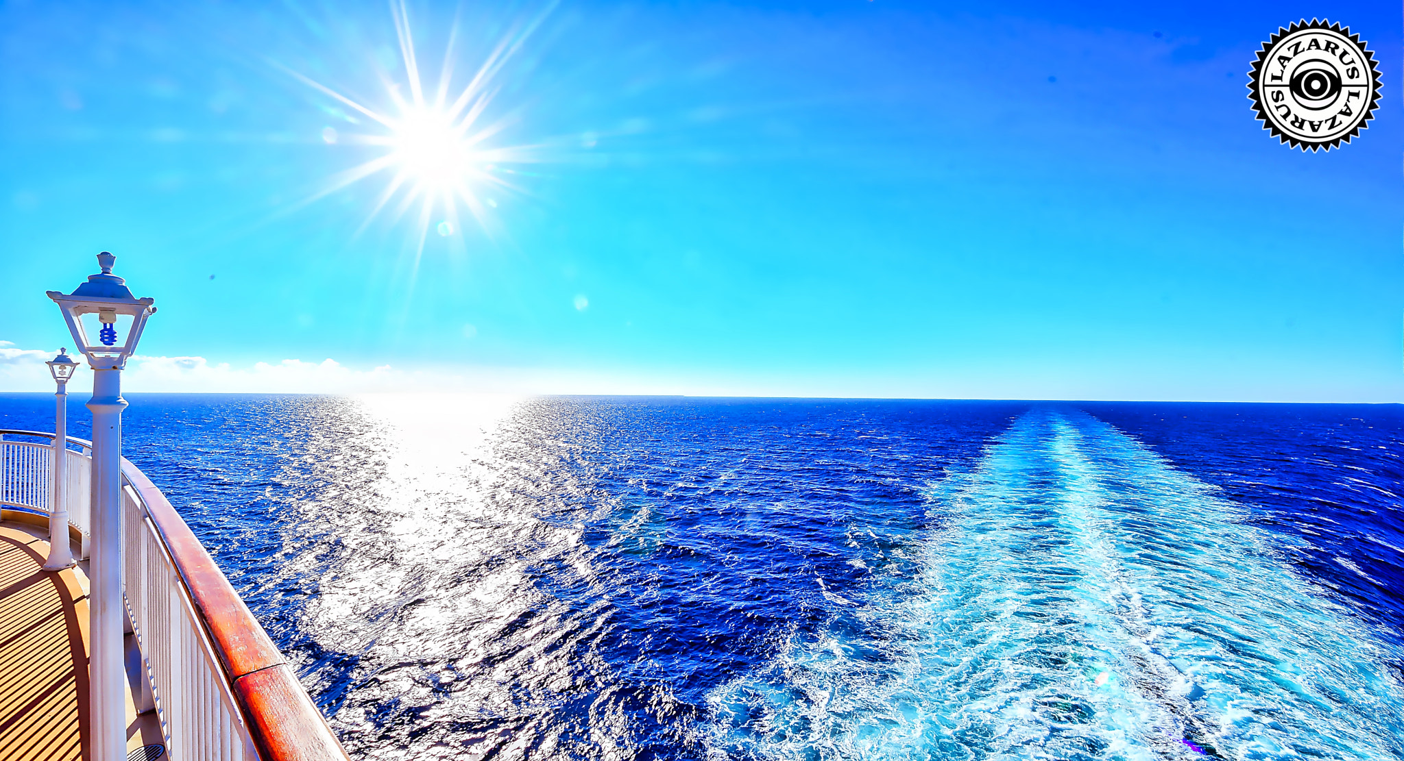 Nikon D500 sample photo. Norwegian jewel cruise ship back deck ocean view photography