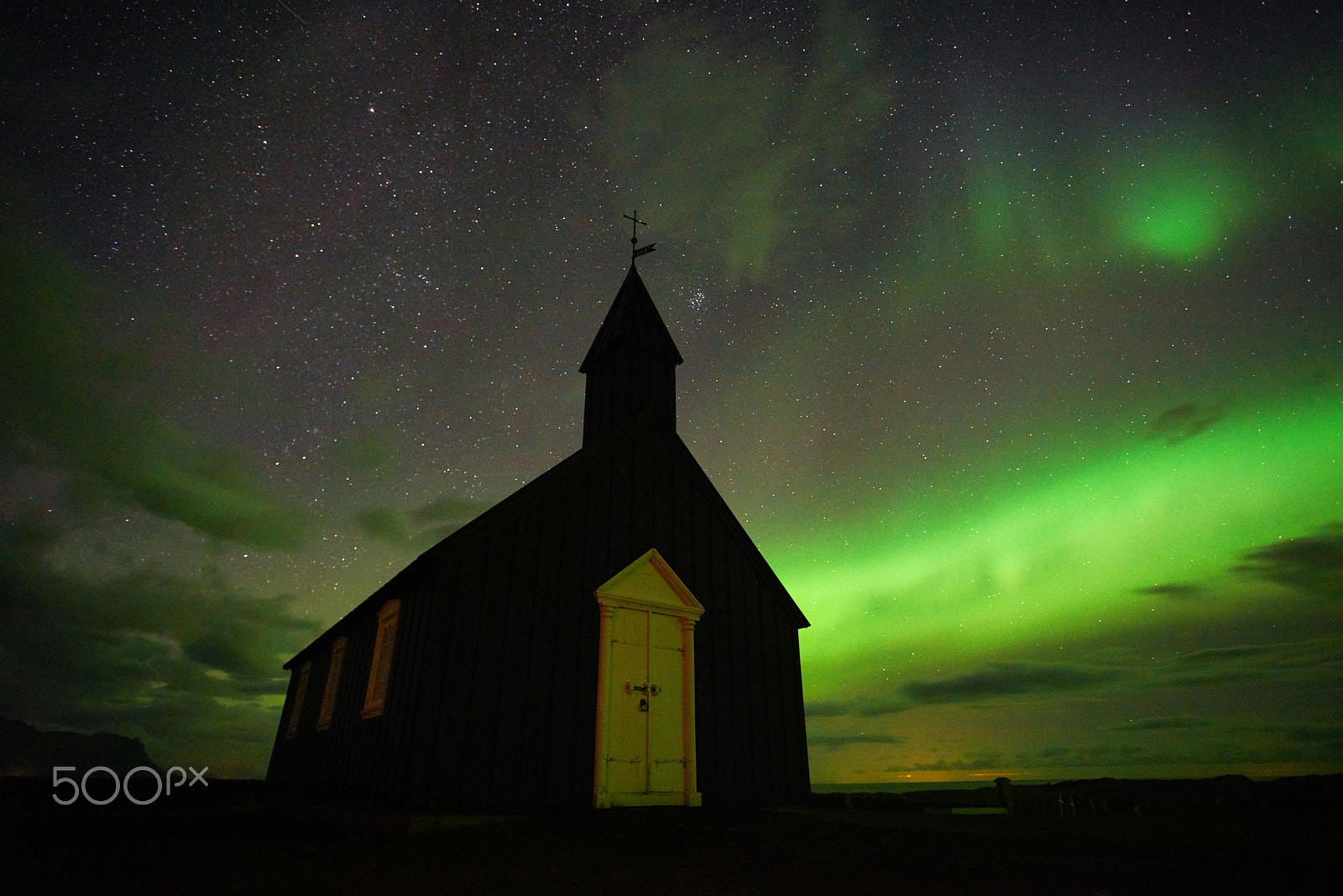 17-40mm F4 sample photo. Budir black church in iceland photography