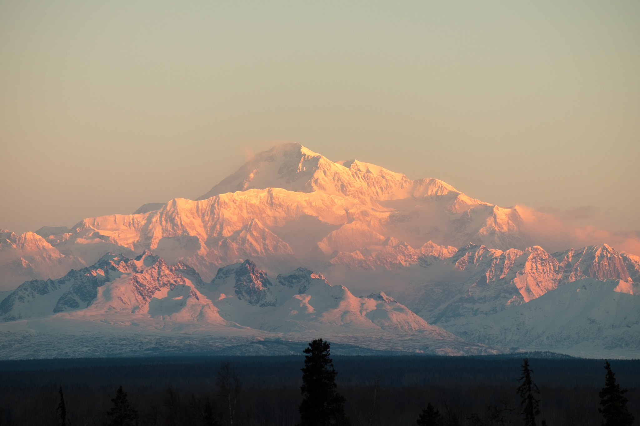 Fujifilm X-E2 + Fujifilm XC 50-230mm F4.5-6.7 OIS II sample photo. Denali, the highest mountain in north america photography