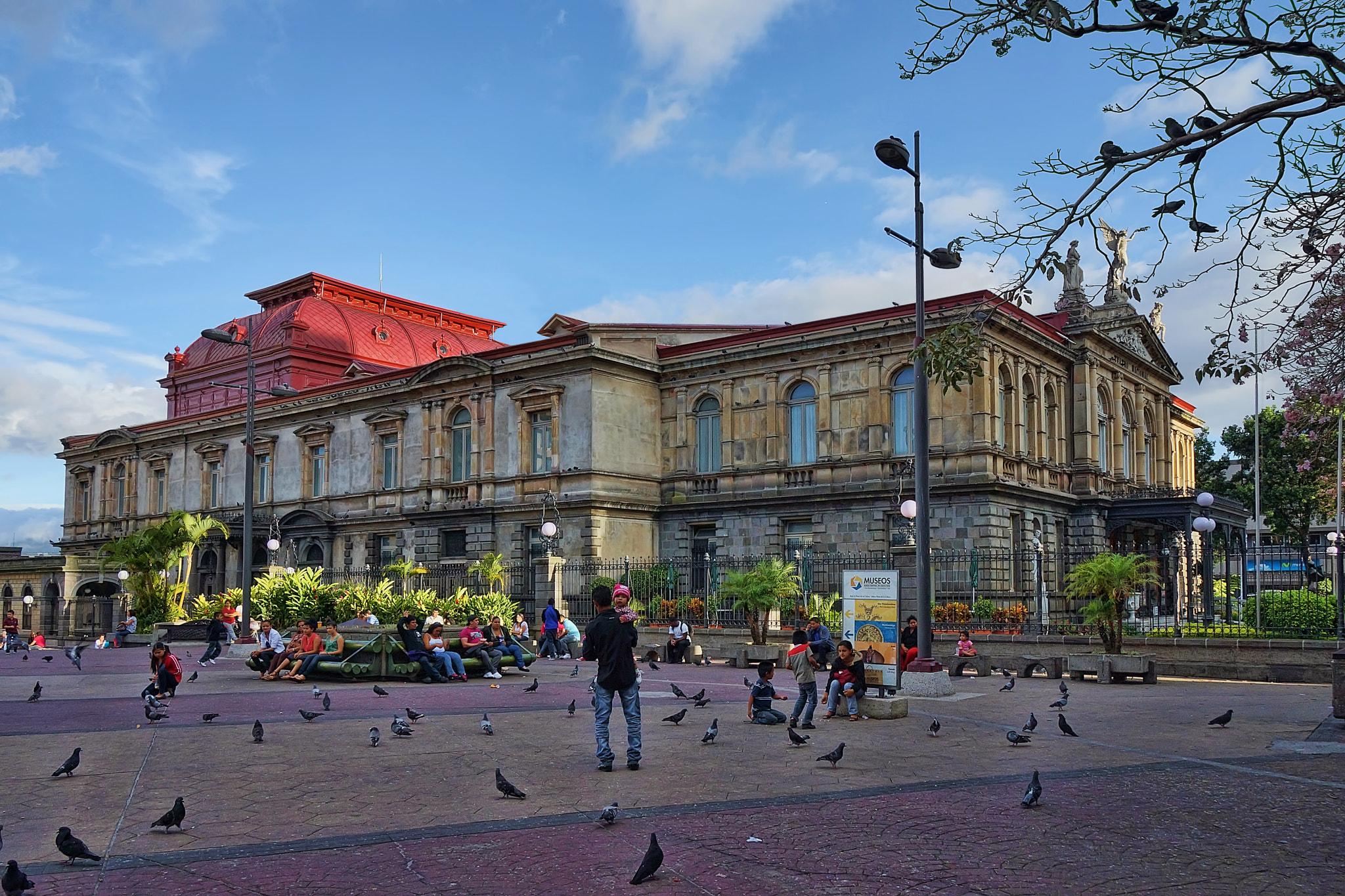 Sony DT 18-250mm F3.5-6.3 sample photo. National theater,  costa rica photography