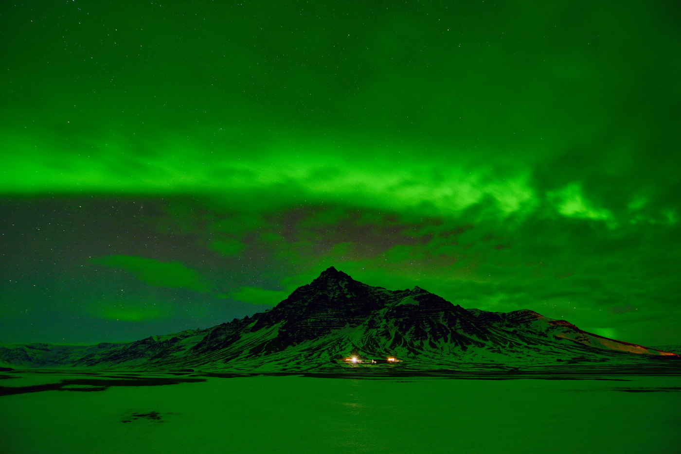 Nikon AF-S Nikkor 14-24mm F2.8G ED sample photo. Aurora photography