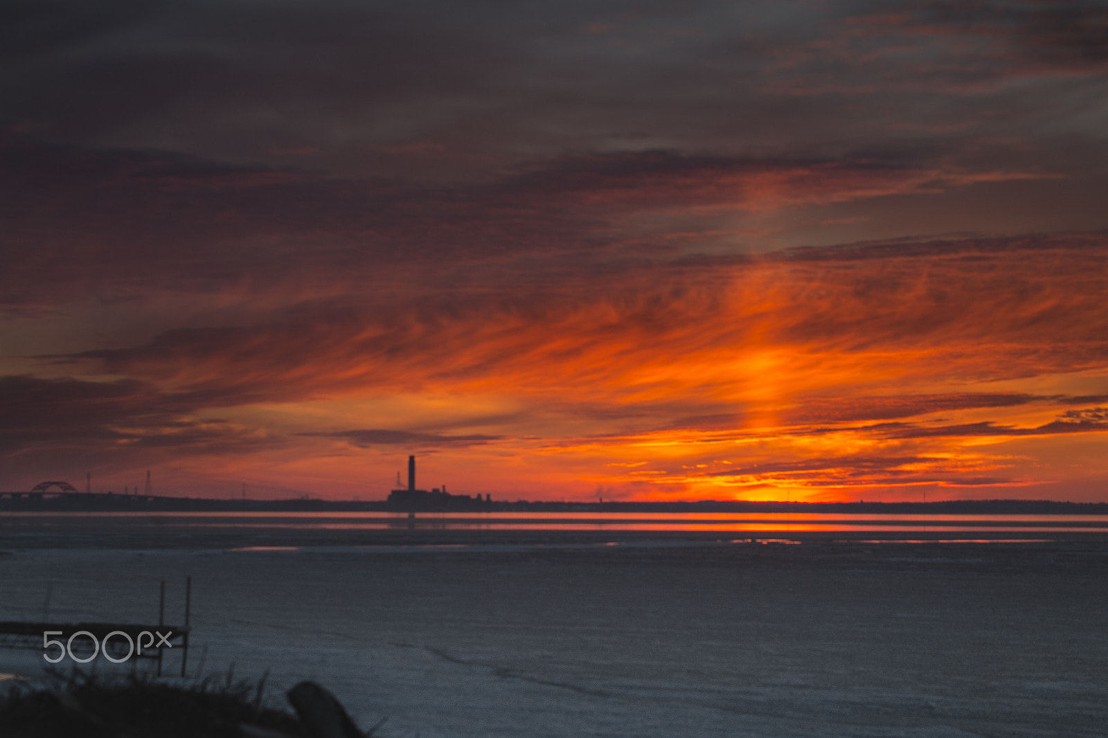 Canon EF 70-300mm F4-5.6L IS USM sample photo. Fire and ice photography