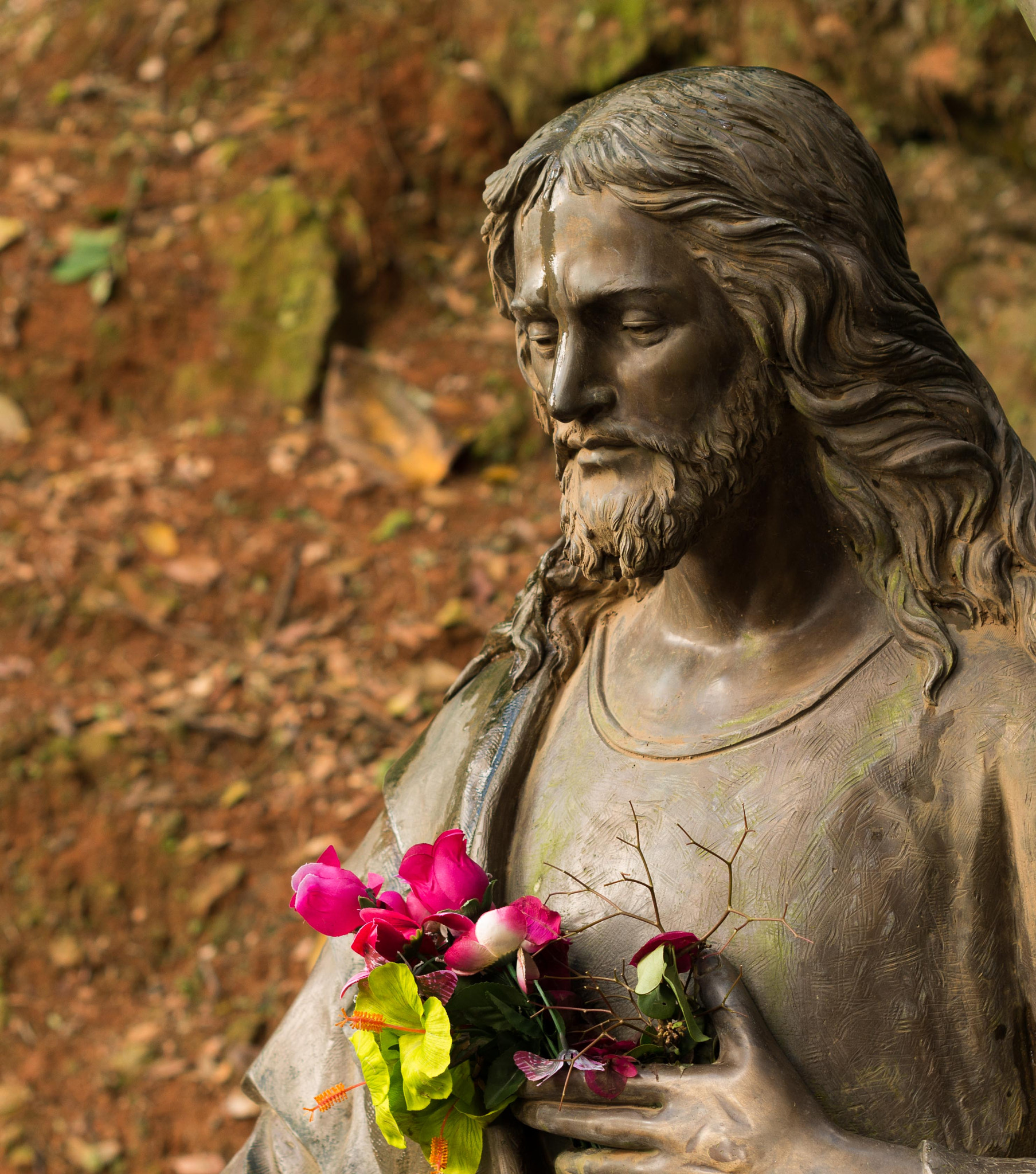 Nikon D800E + Nikon AF-S Nikkor 50mm F1.4G sample photo. Jesus sculpture photography